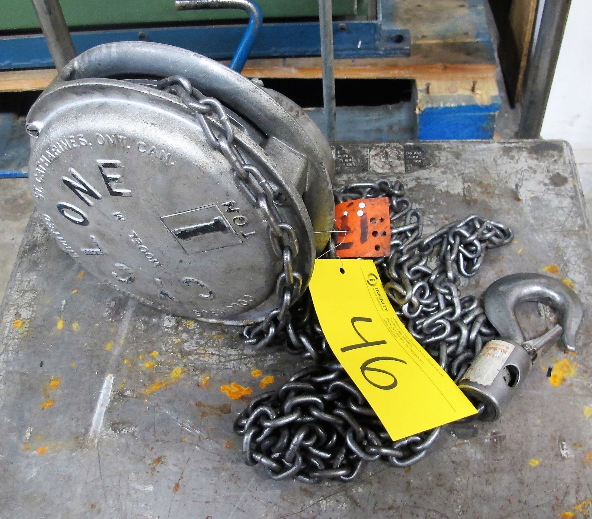 CYCLINE 1 TON MANUAL HOIST