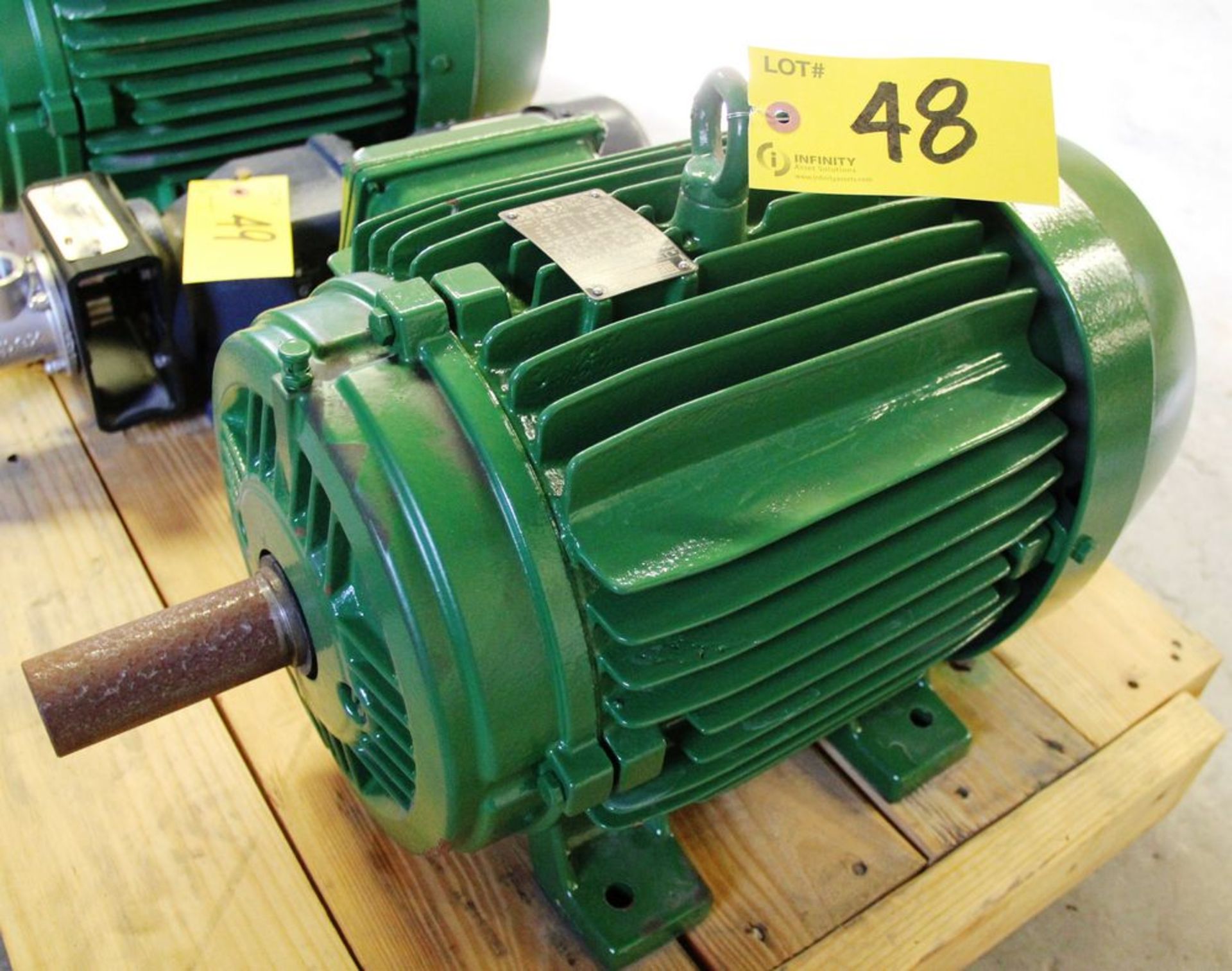 WEGS 15 HP ELECTRIC MOTOR