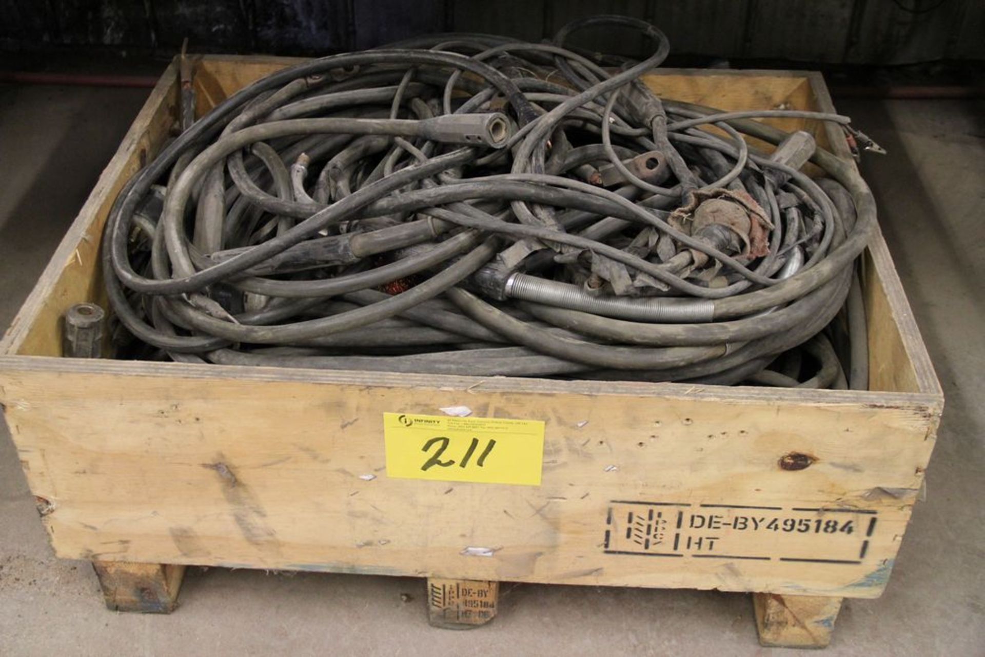 BOX OF GROUND WELDING CABLES