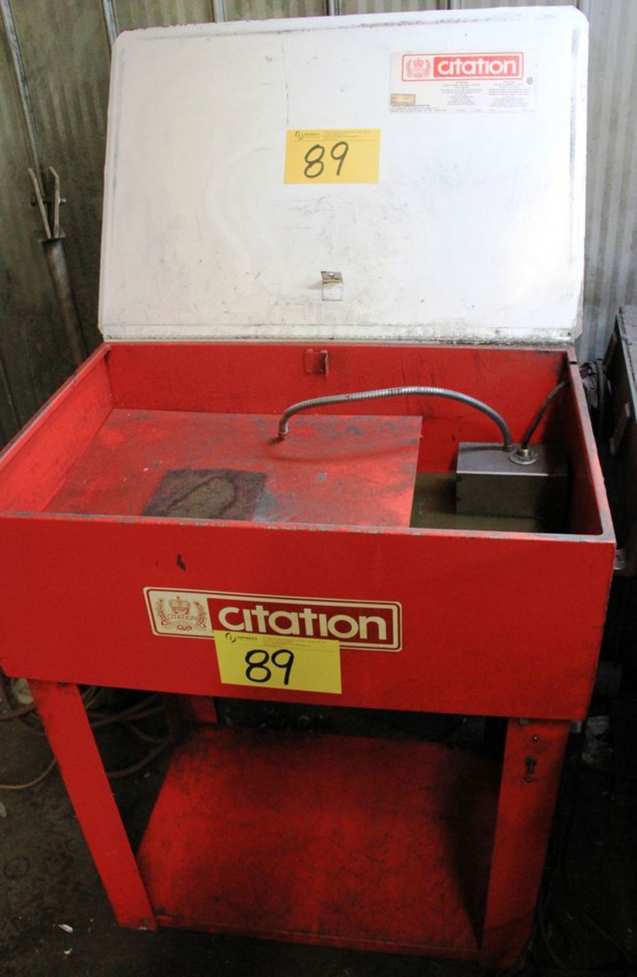 CITATION SOLVENT CLEANING TANK