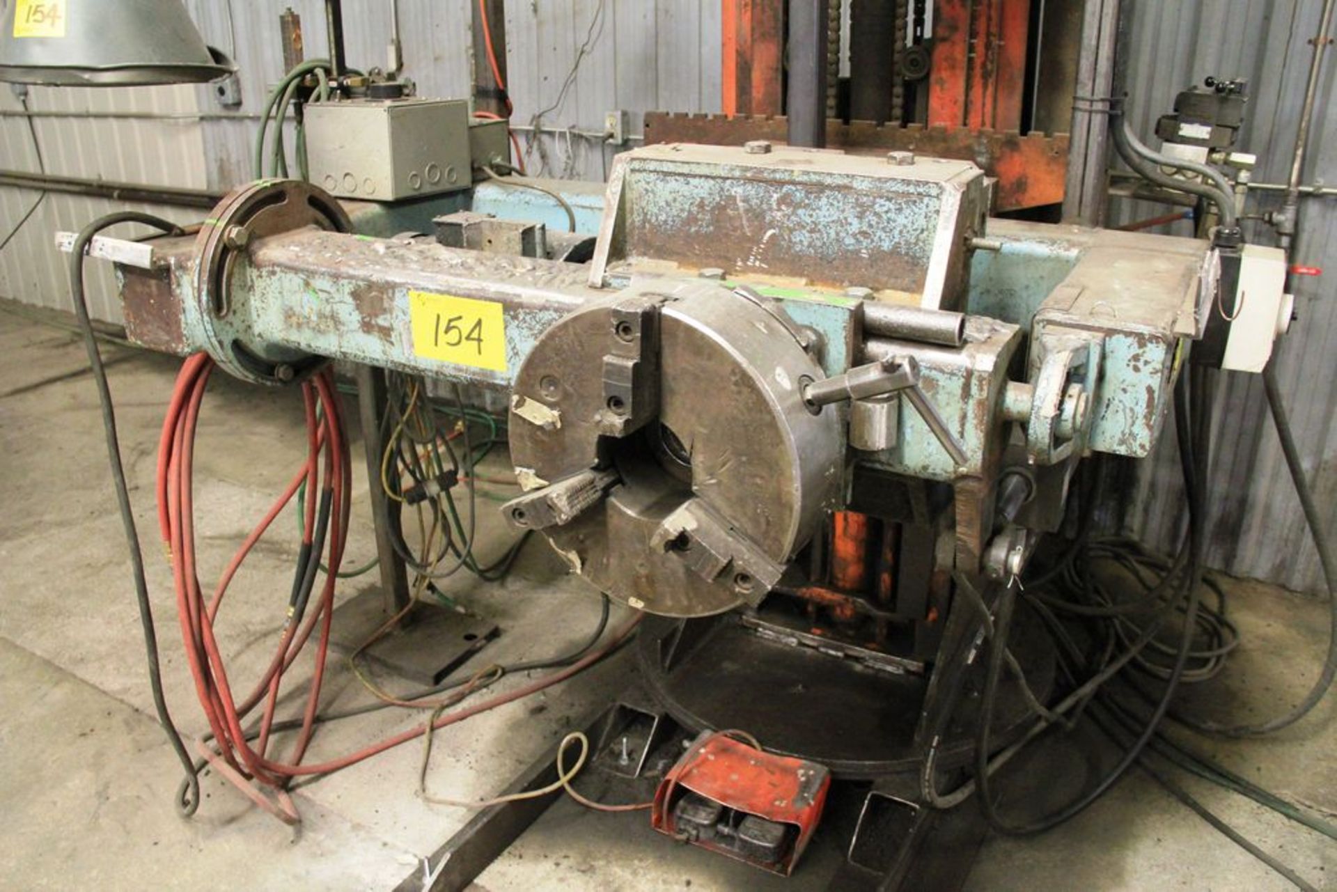 IRCO MODEL 2000 UTILITY 2,000LB CAP. TILTING ROTATING WELDING POSITIONER, ELECTRIC POWERED ROTATING - Image 2 of 5