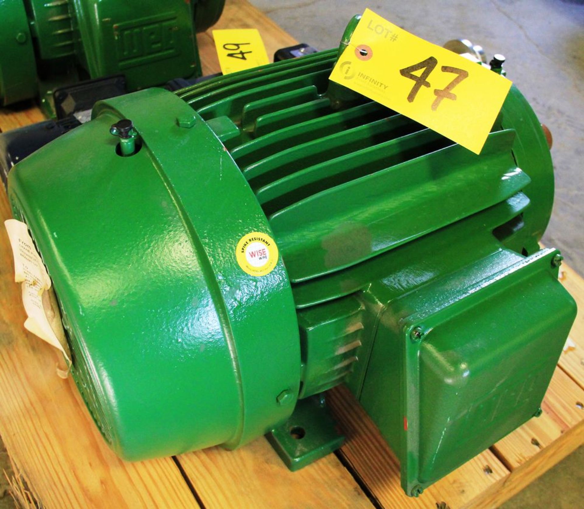 WEGS 15 HP ELECTRIC MOTOR