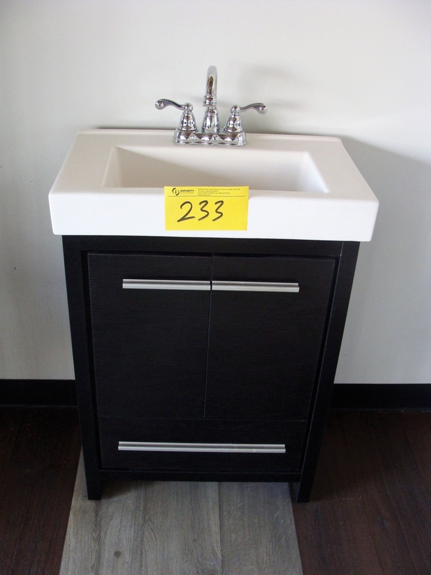 GLACIER BAY 24" X 14" BATHROOM VANITY