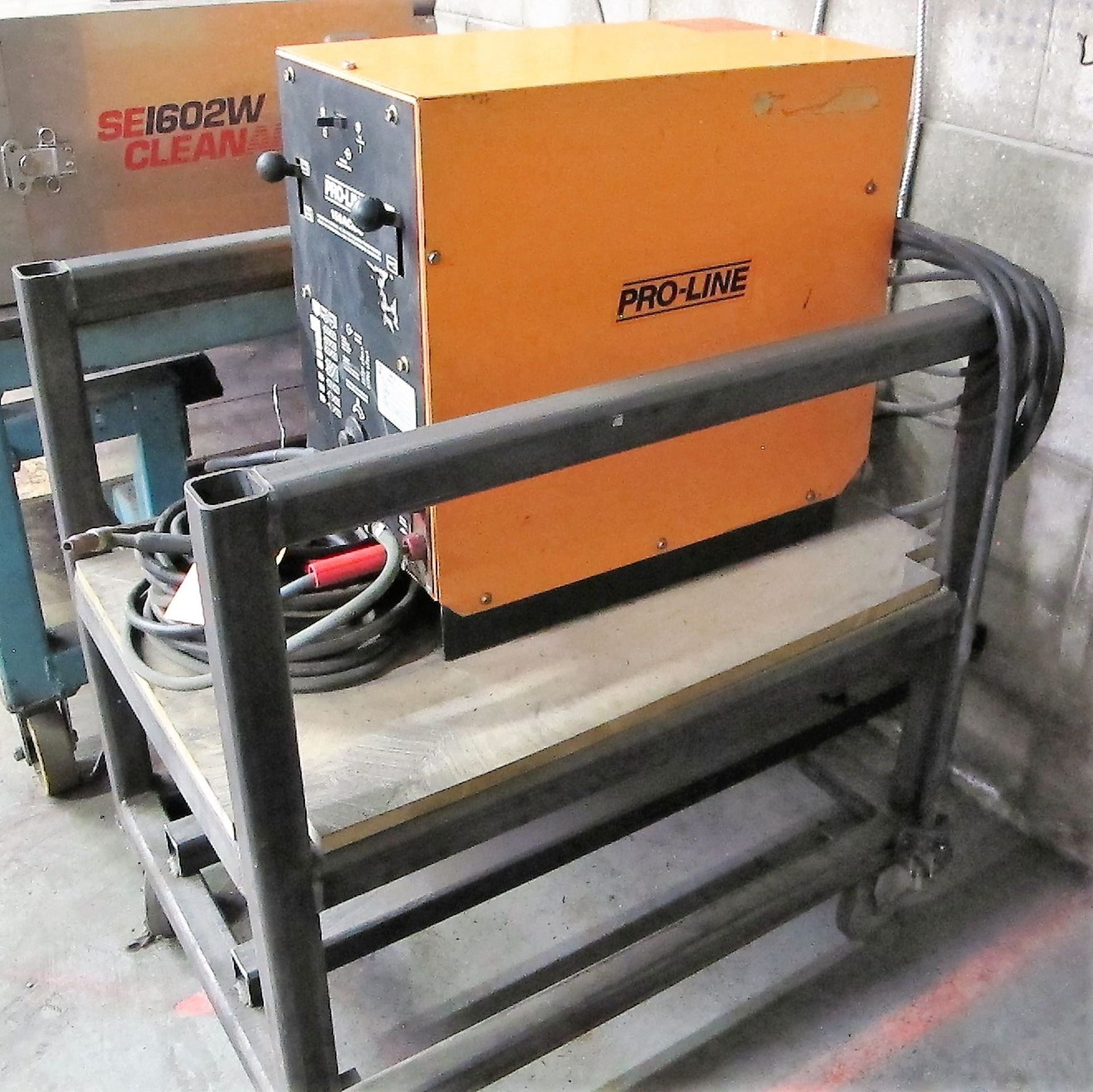 PROLINE I5O AC/DC TIG WELDER, CART, S/N JH192222 W/CABLES - Image 2 of 4