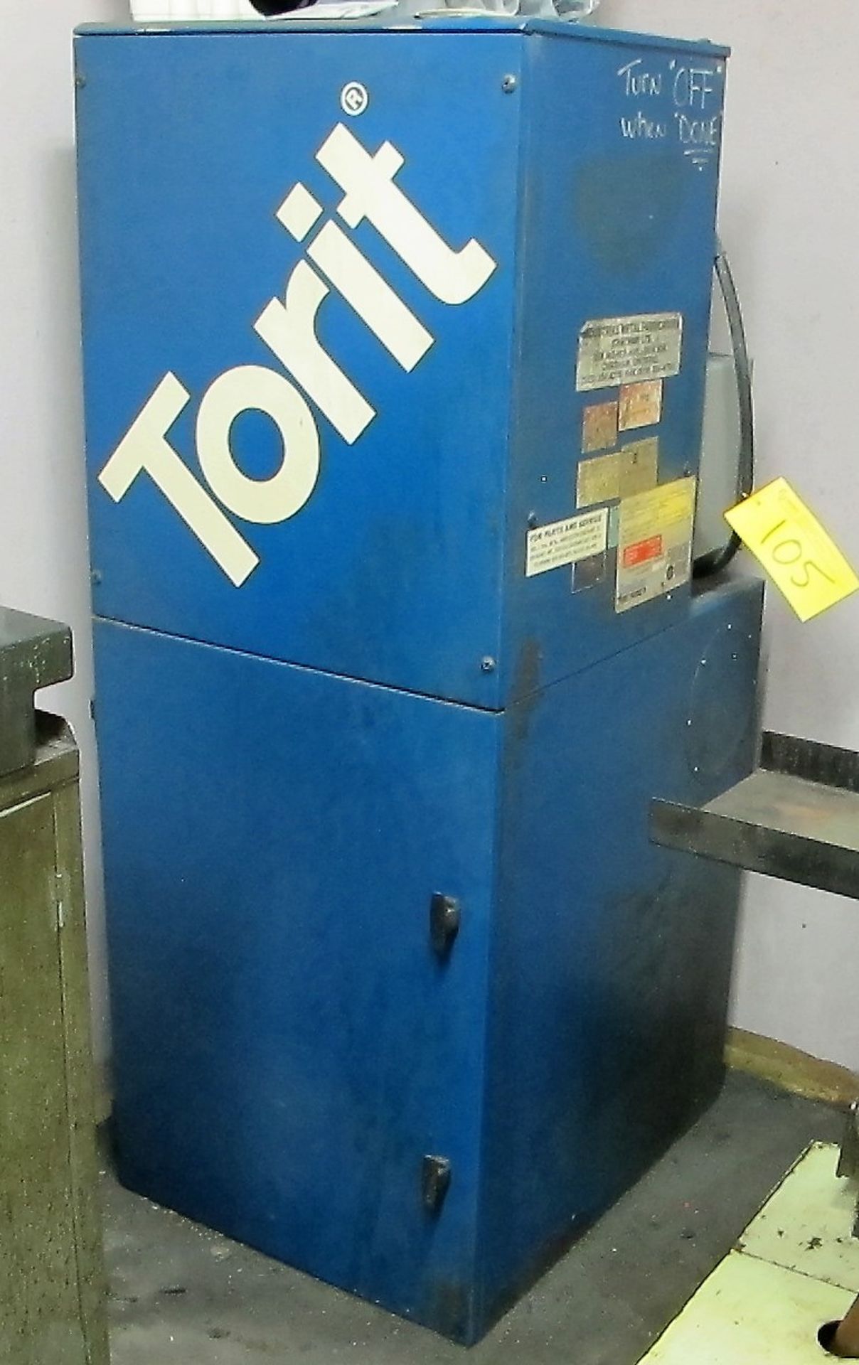 TORIT US1200 DUST COLLECTOR, S/N 1G537117-2