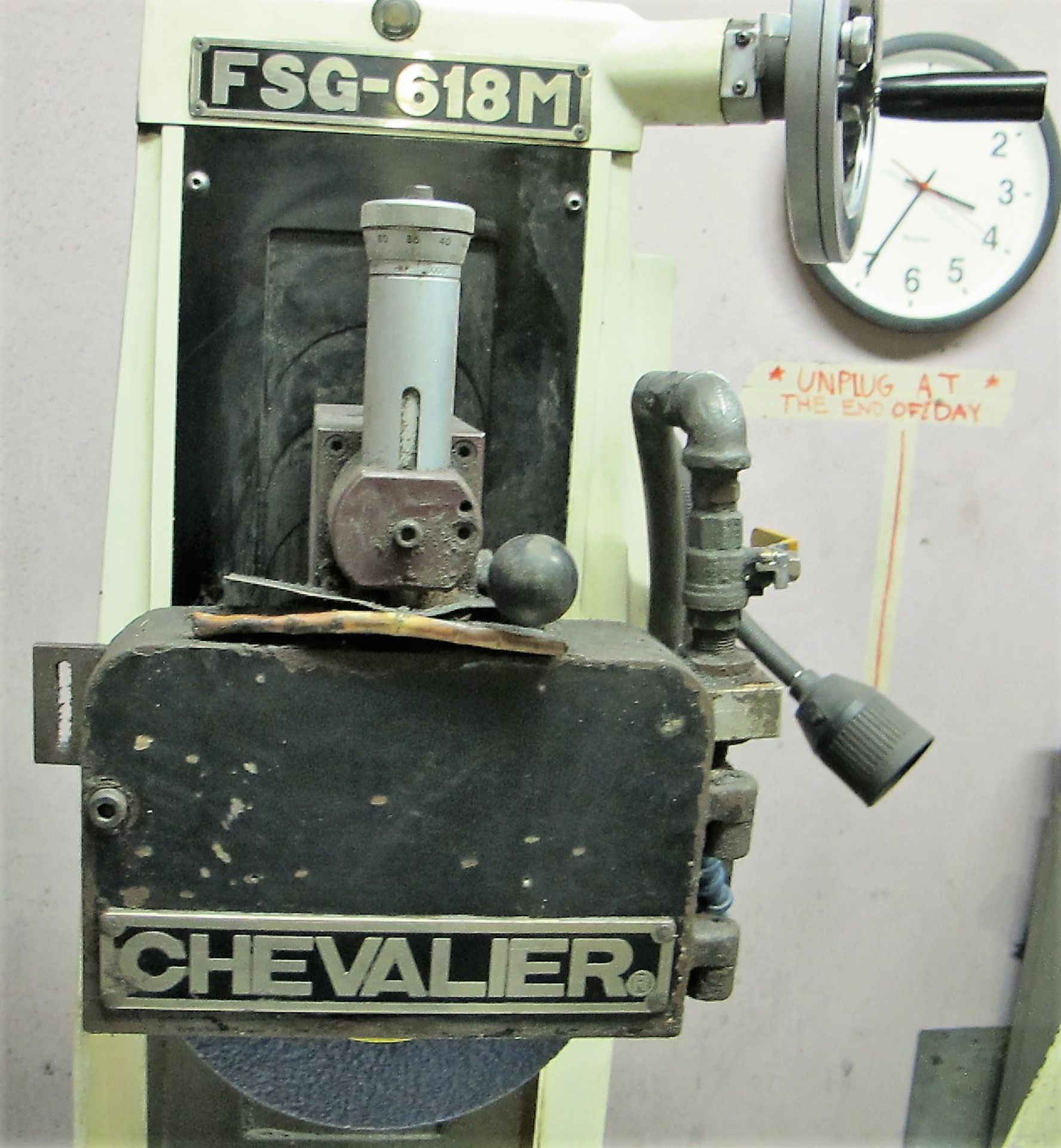 CHEVALIER FSG-618M SURFACE GRINDER, 6" X 18" MAGNETIC SURFACE PLATE, S/N A3935011 - Image 2 of 5