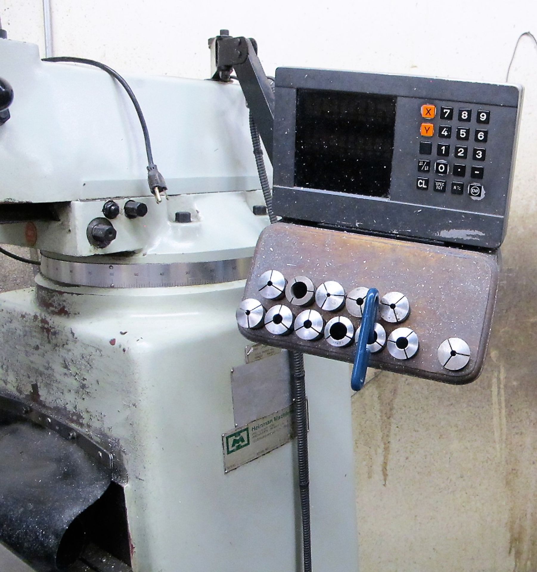 FIRST LC-185VS VERTICAL MILLING MACHINE, 3HP, 50" X 10" TABLE, POWER TABLE, 60 - 4500 RPM, - Image 3 of 3