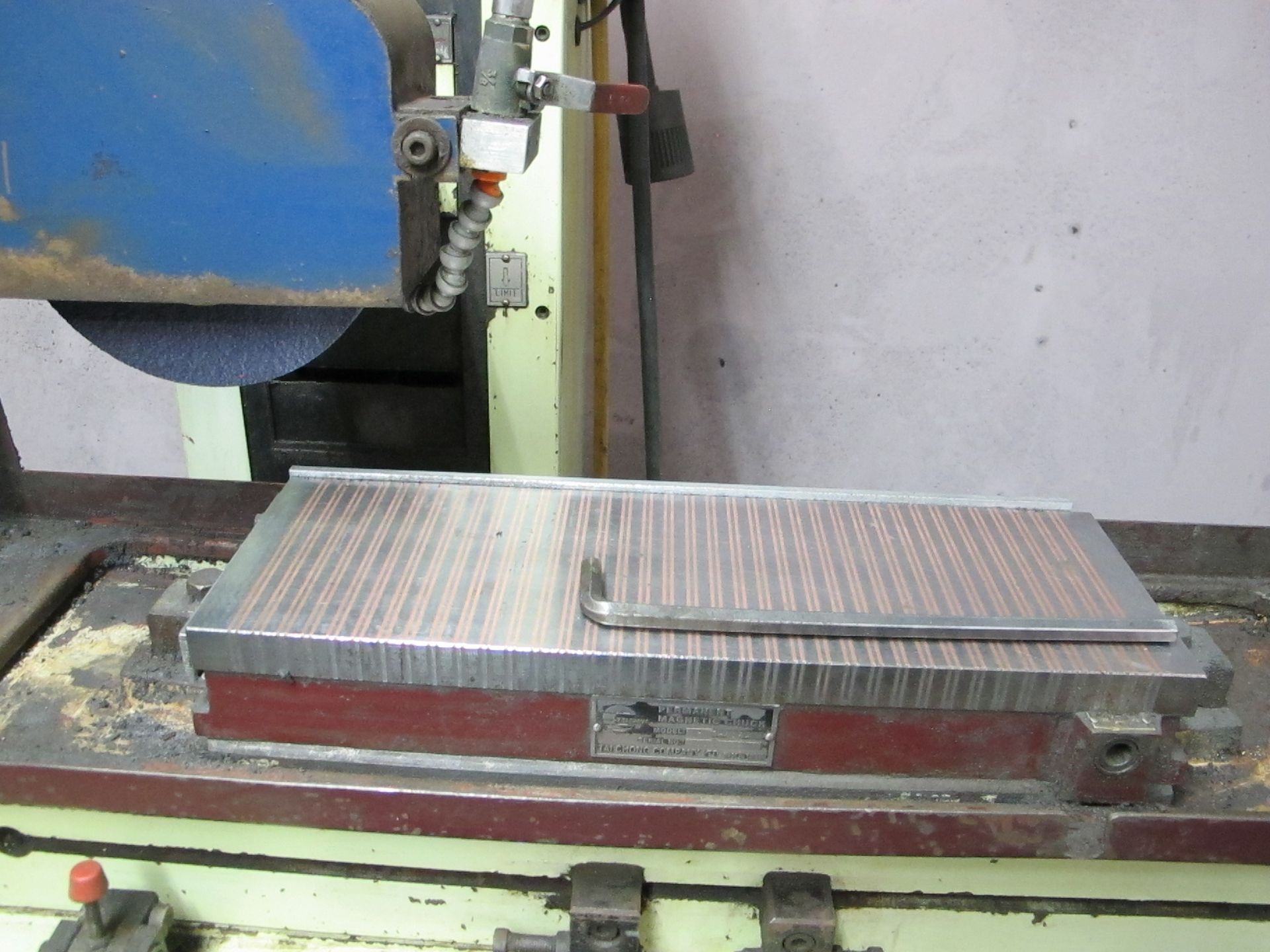 2005 KENT KGS618 SURFACE GRINDER, 6" X 18" MAGNETIC SURFACE PLATE, S/N 150665 - Image 3 of 4