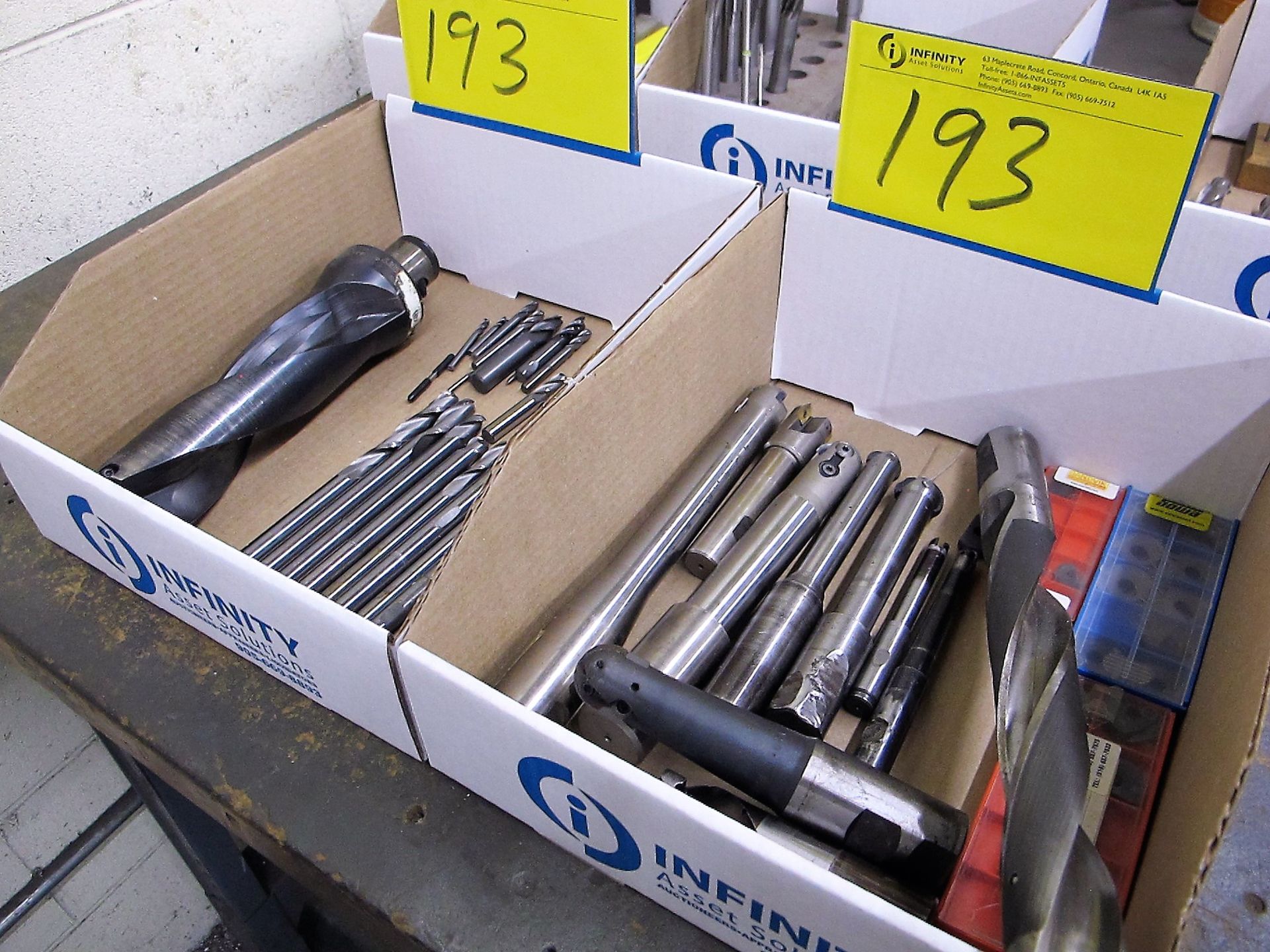 CARBIDE HOLDERS, CUTTERS, DRILLS