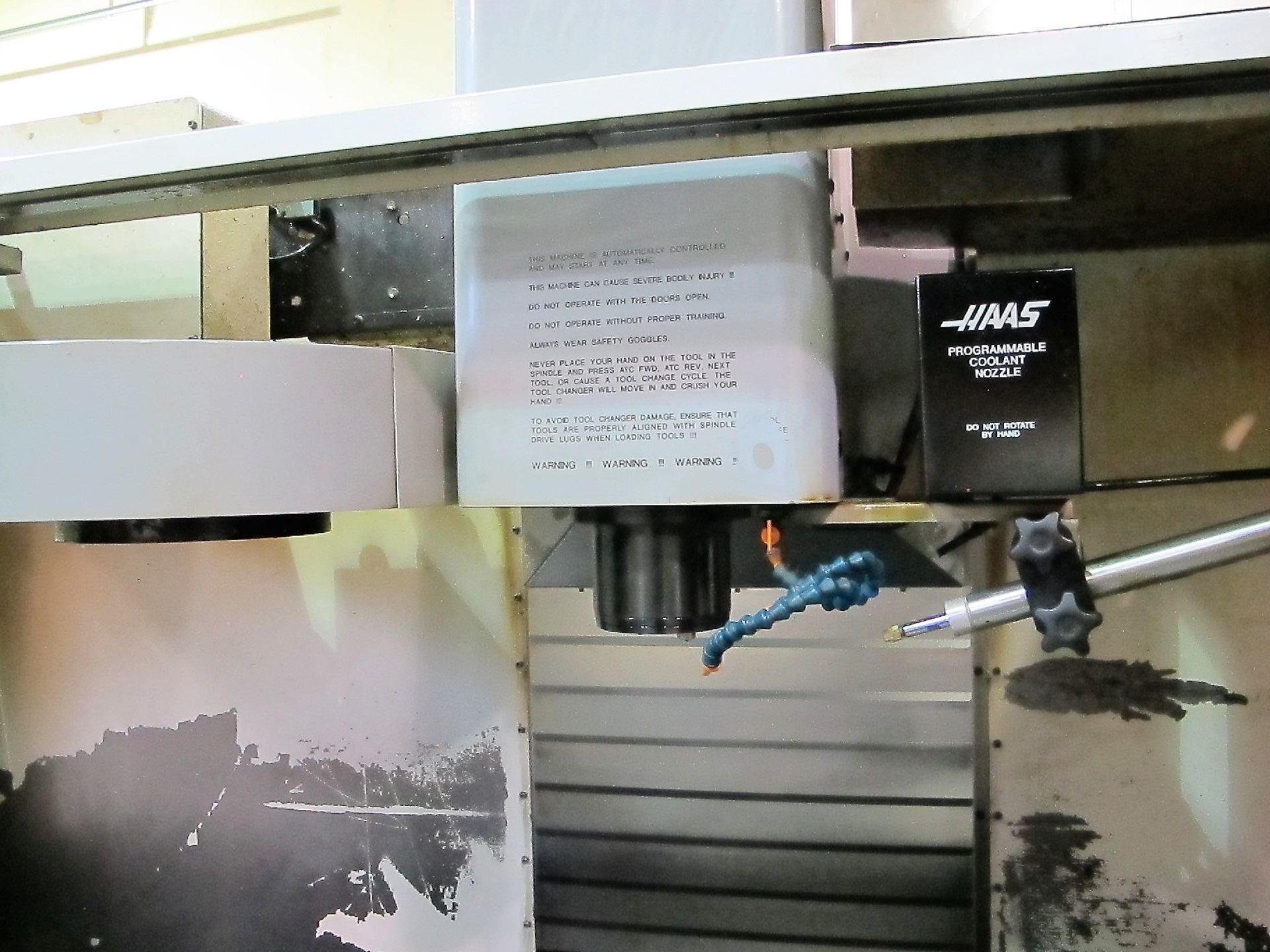 HAAS VF3 CNC VERTICAL MACHINING CENTER, 30 HP, HIGH TORQUE, 40 TAPER, 18" X 48" TABLE, (20) ATC, - Image 2 of 20