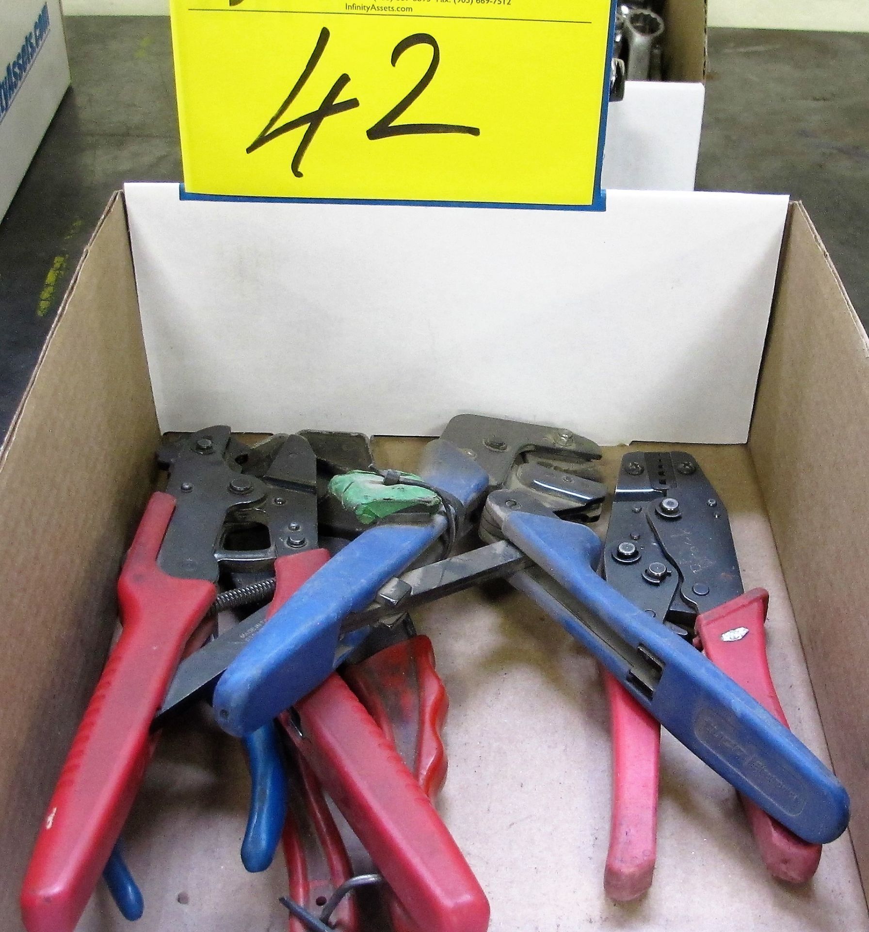 LOT ASST. RIVETTERS, CRIMPERS, ETC.