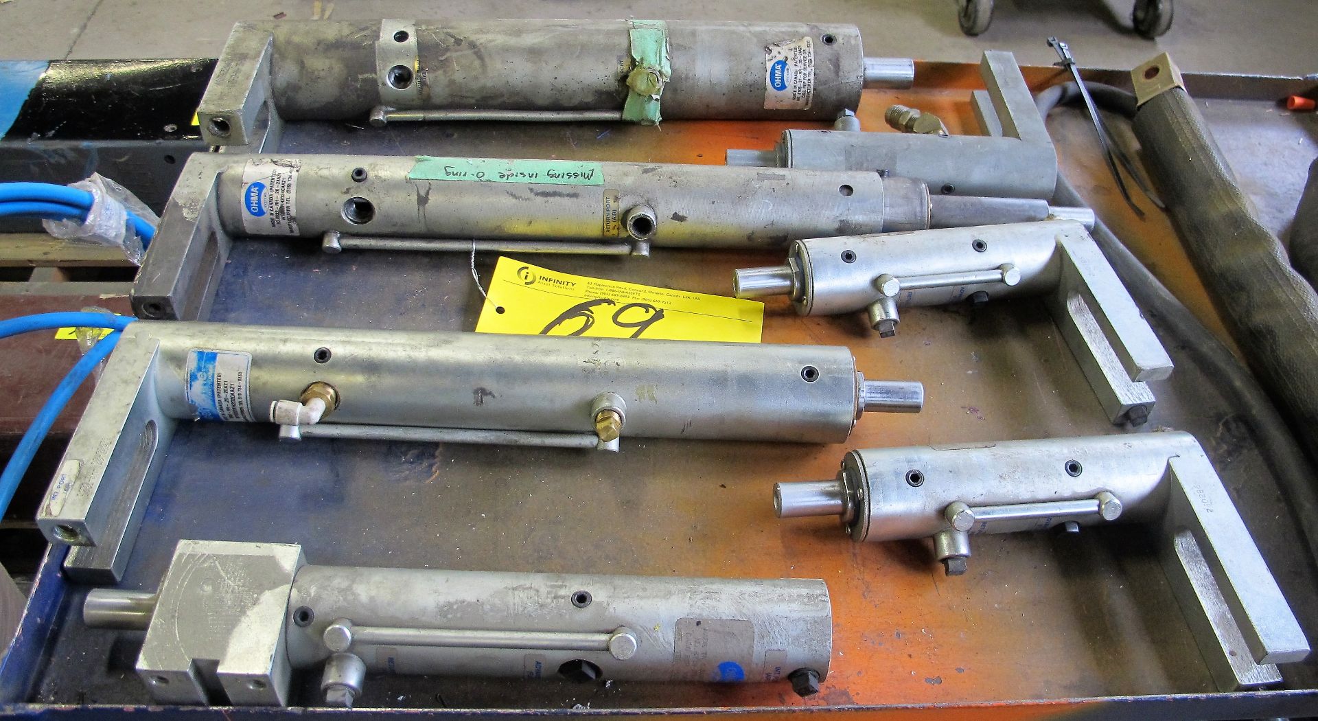 LOT ASST. OHMA SPOT WELDING GUNS