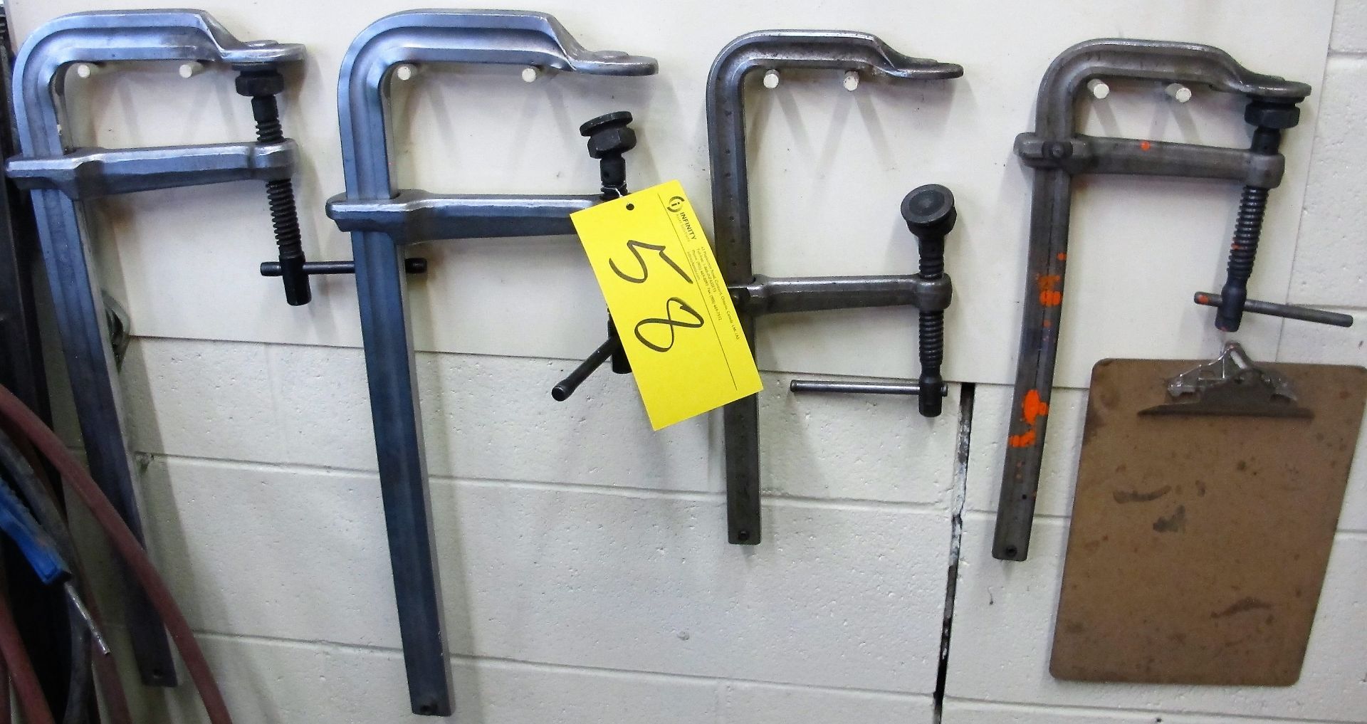 LOT ASST. CLAMPS