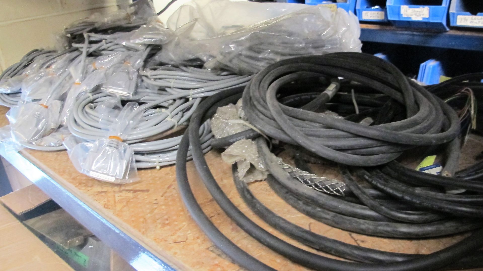 CONTENTS OF (1) METAL RACK INCLUDING WATER CONTROL VALVES, CYLINDERS, SPOT WELDER PARTS, CABLES, - Image 3 of 9