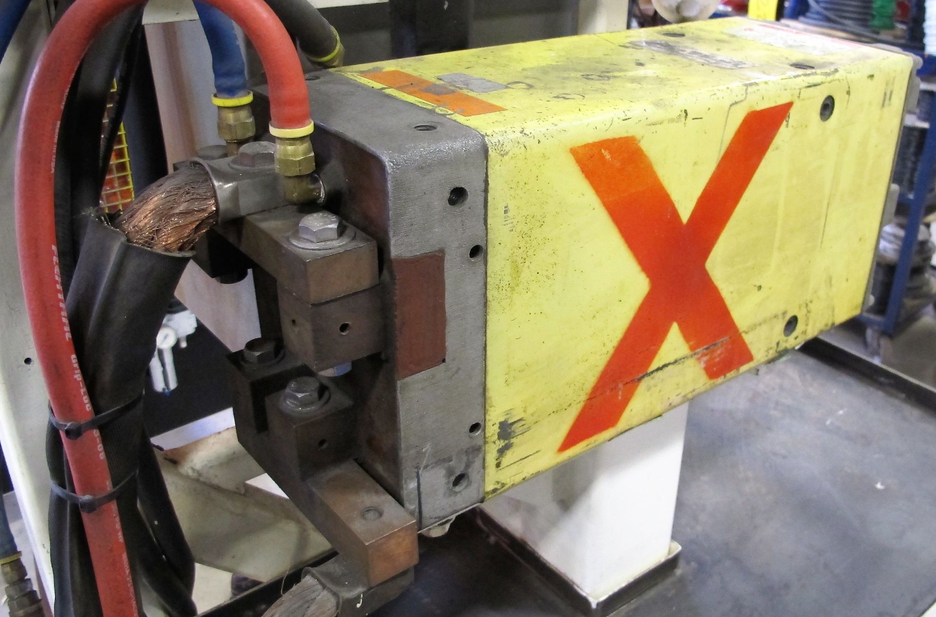 MEDAR MEDWELD 500S SPOT WELDER (NO HEAD), 120KVA, DIGITAL CONTROL, ETC. - Image 3 of 6