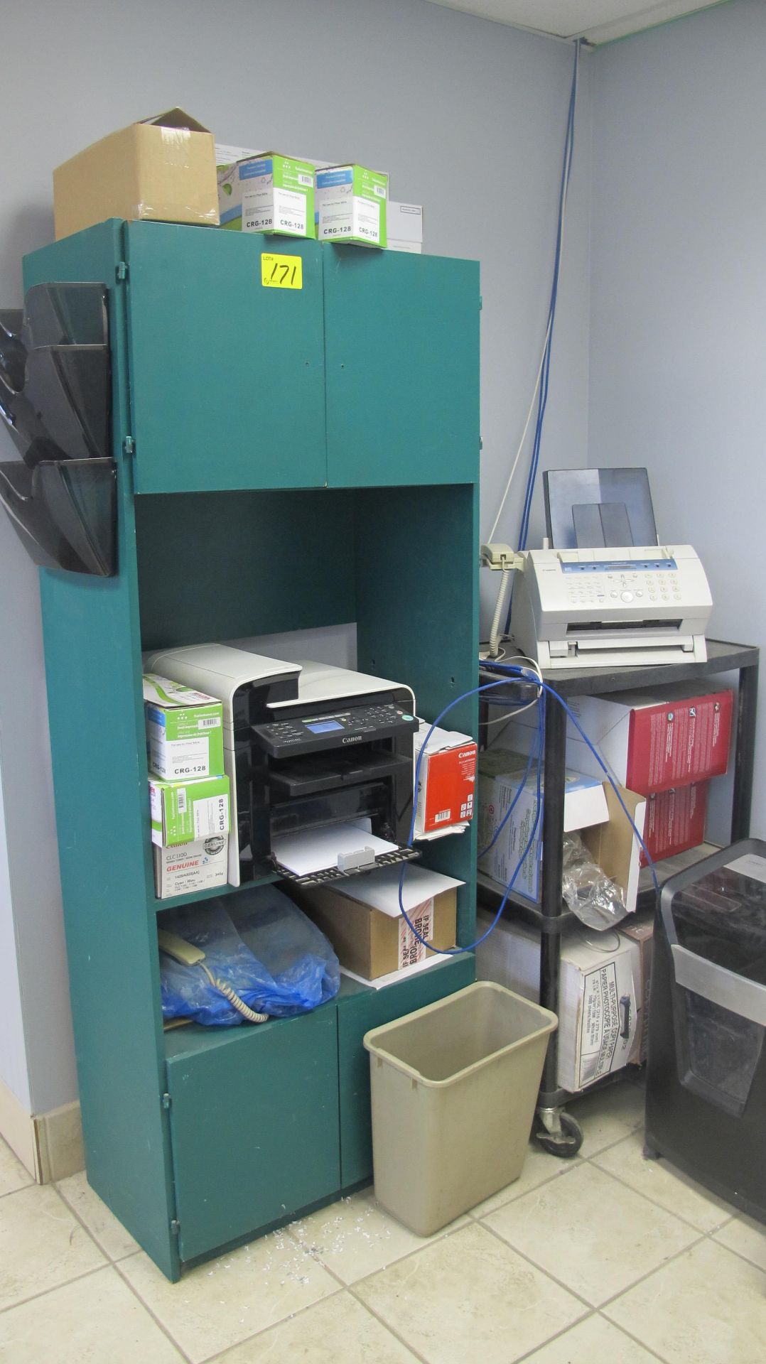 CONTENTS OF RECEPTION ROOM INCLUDING FILE CABINETS, DESKS, CHAIRS, SHELVES, ETC. (FURNITURE ONLY) - Image 3 of 3