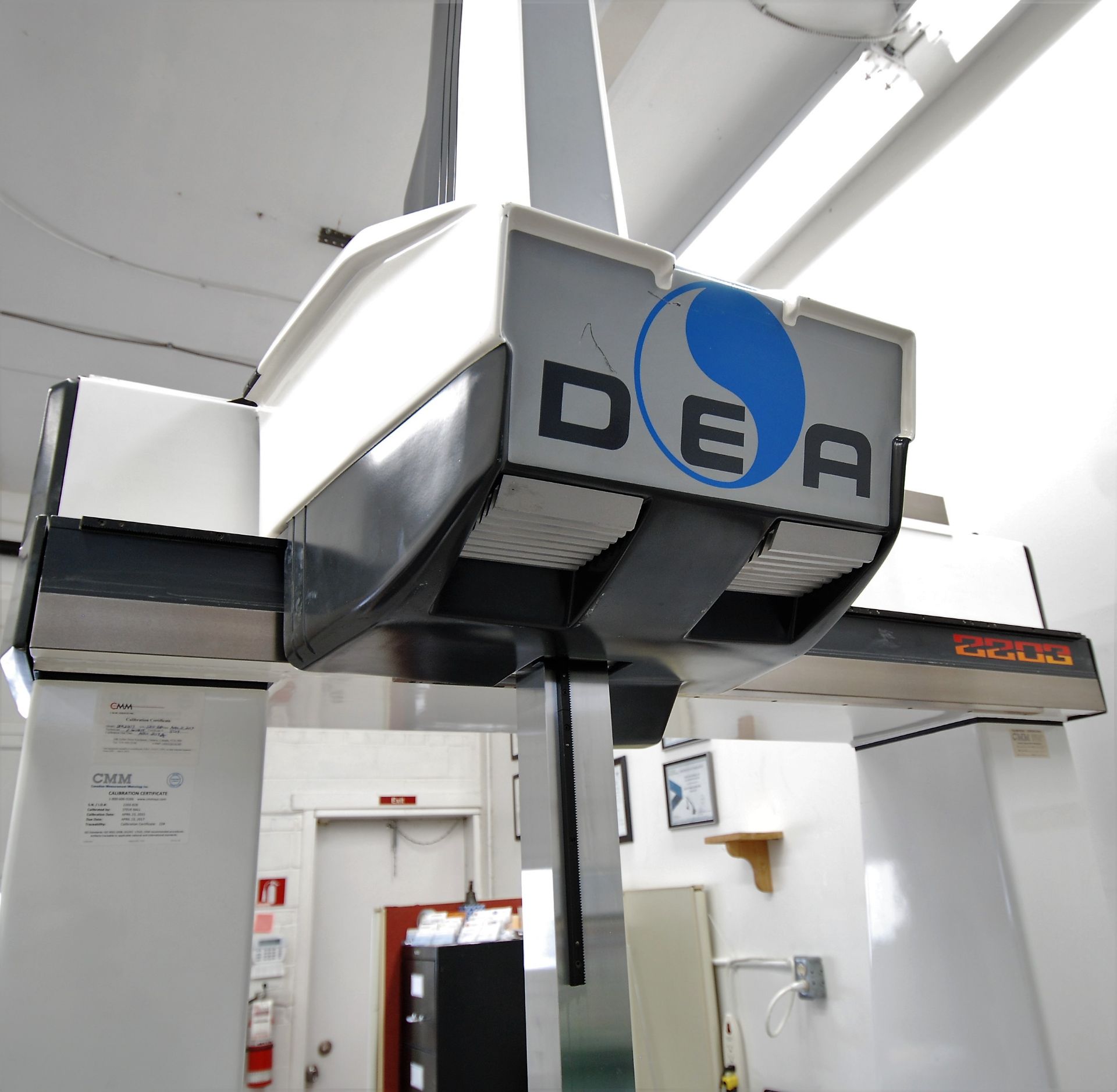DEA DEA2203 CMM (2009 RETROFIT), S/N 2203-828 W/BROWN & SHARPE DEAC B3C-LC POWER SUPPLY, CODE - Image 4 of 12