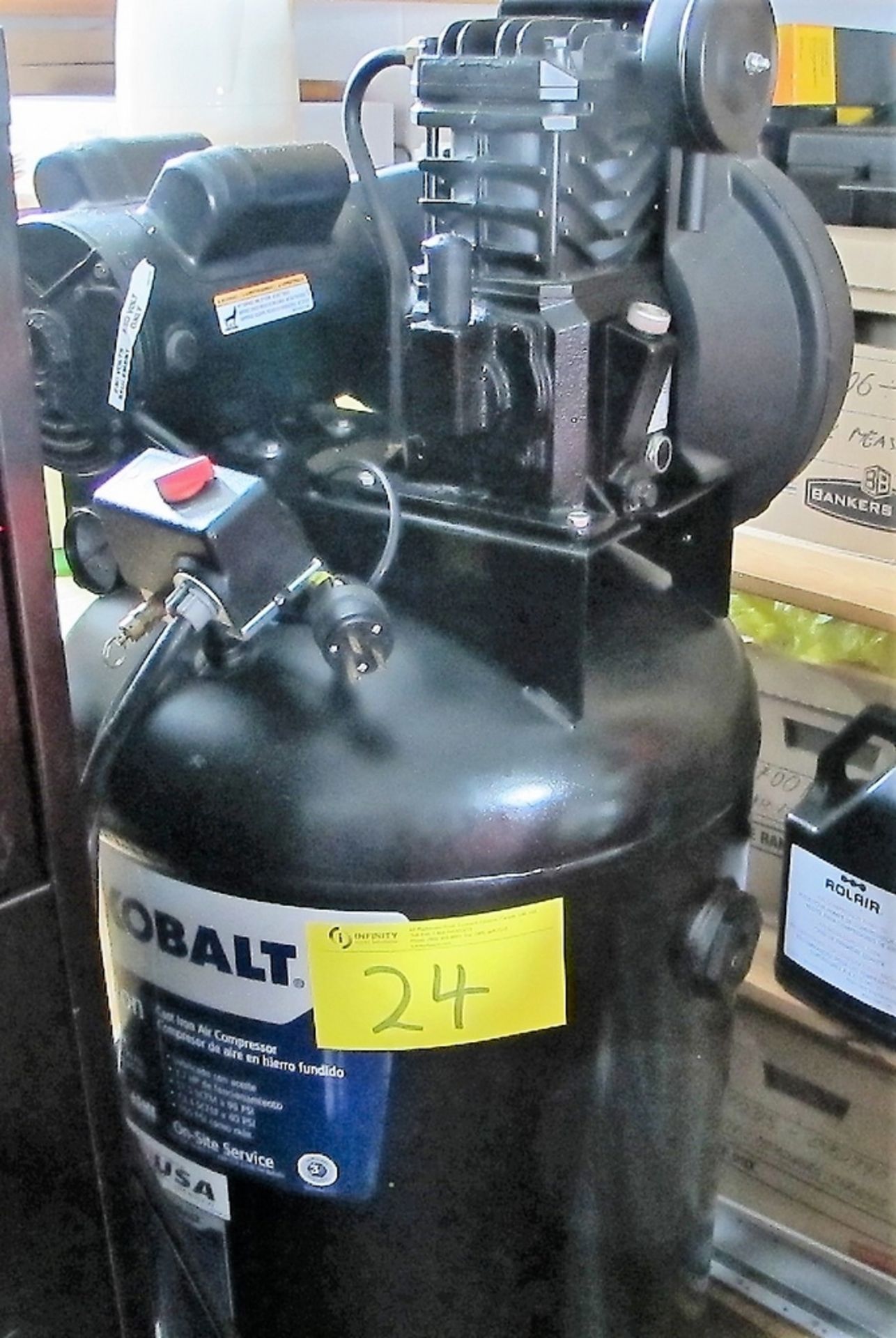 KOBALT 3.7HP, 60 GALLON AIR COMPRESSOR