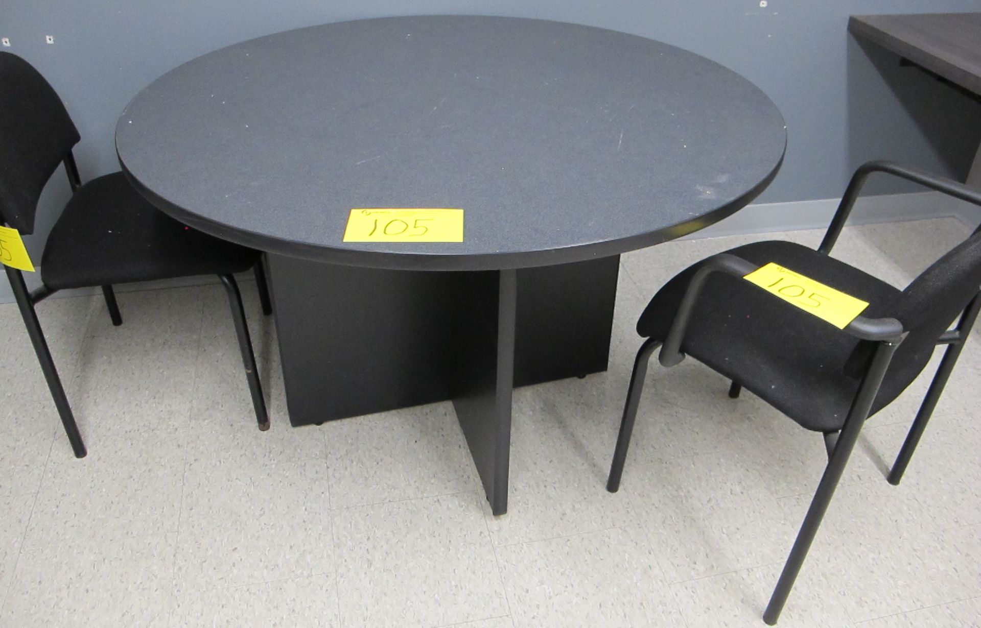 ROUND TABLE AND 2 CHAIRS