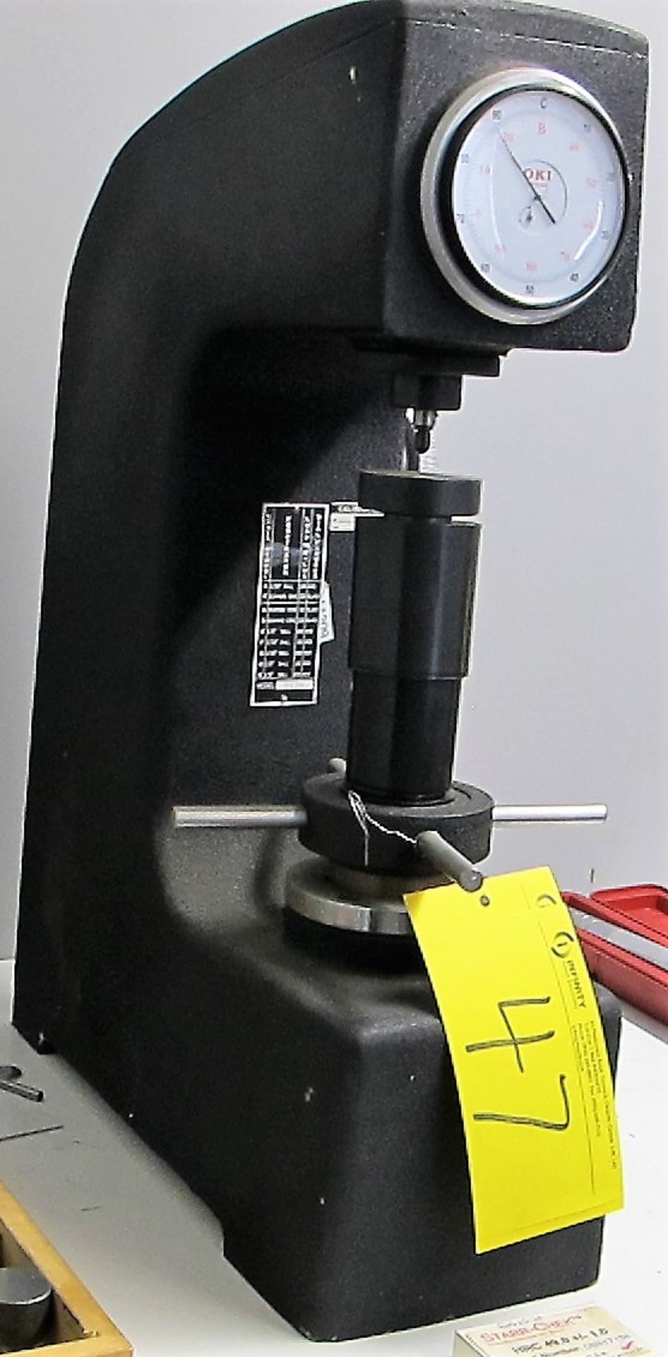 OKI CE3R HARDNESS TESTER W/ATTACHMENTS - Image 2 of 2