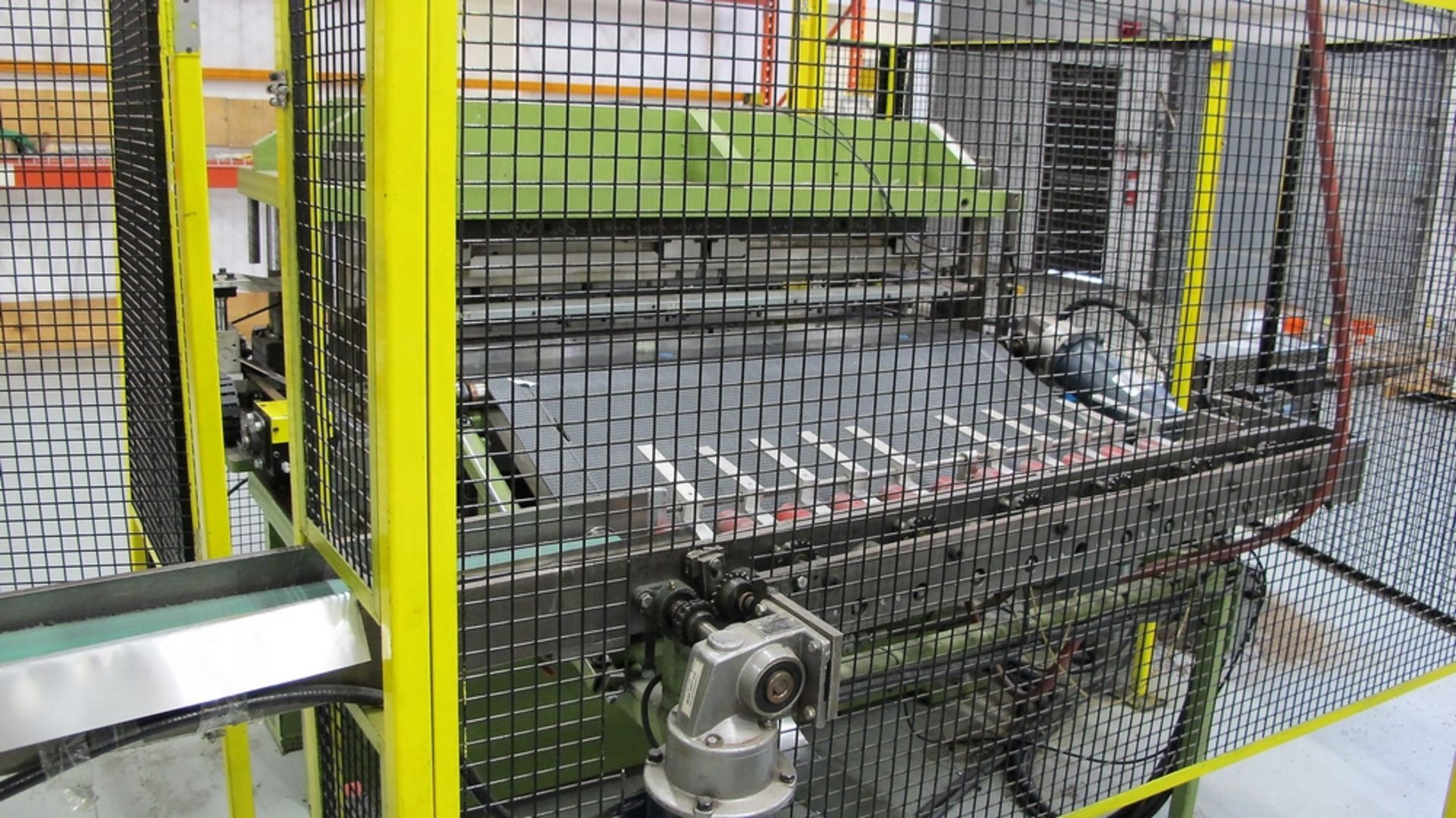 APPLIED AUTOMATION CANADA 4 POST 40 TON HYDRAULIC DIE TRANSFER SYSTEM INCLUDES LIGHT CURTAIN, - Image 7 of 8