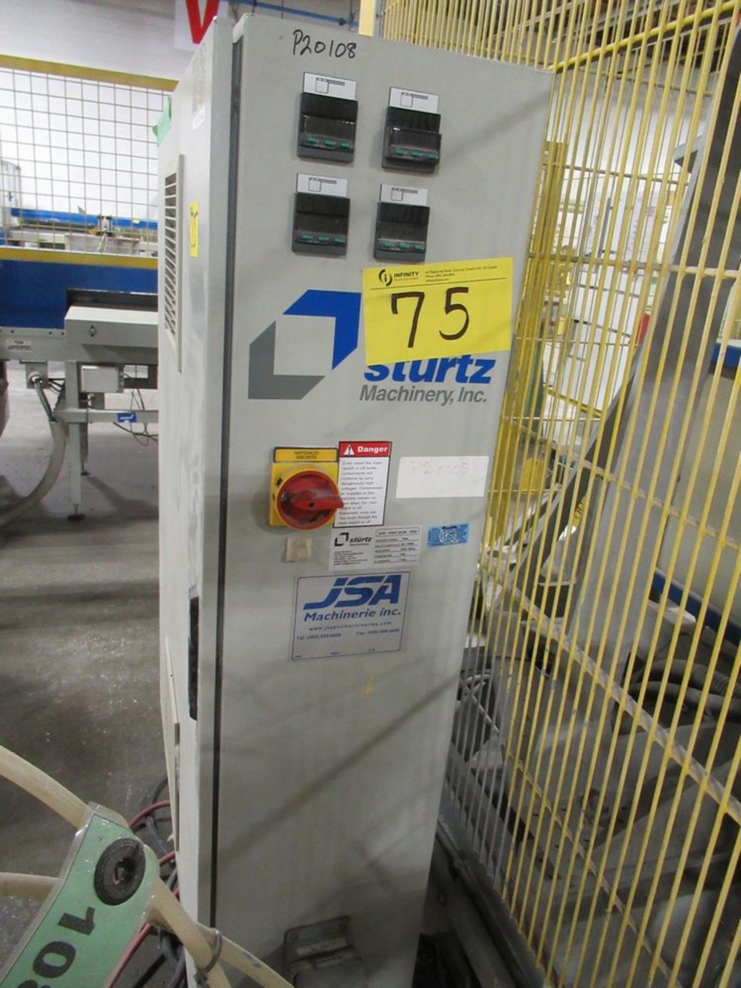 2006 STURTZ VSM-30/26-PDS 4-POINT CORNER WELDER, 12" X 12" MIN WONDOW SIZE, 24" X 1,600MM MAX WINDOW - Image 6 of 7