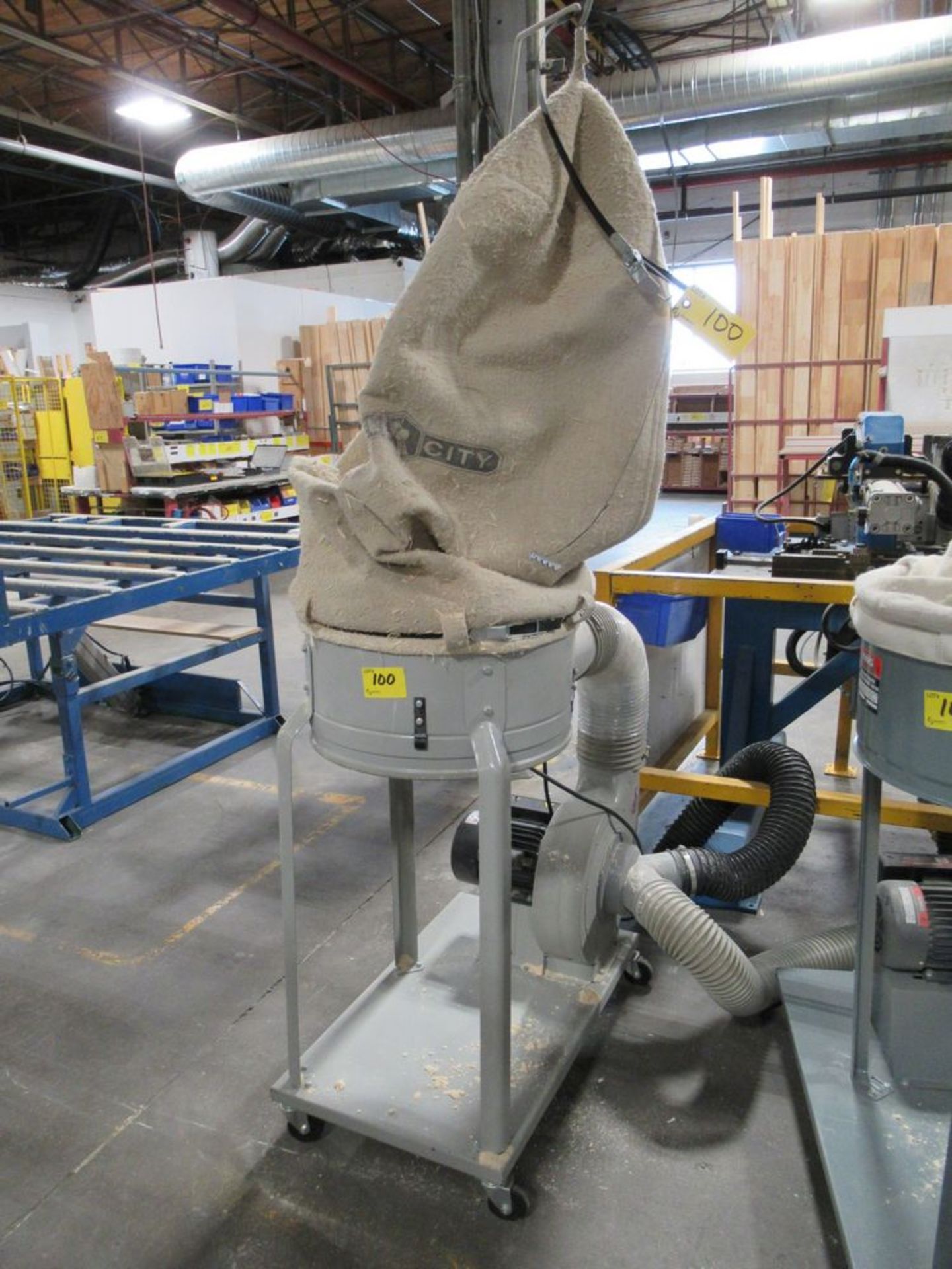 STEEL CITY 65200 1200 CFM 1.5HP PORTABLE DUST COLLECTOR - Image 2 of 3