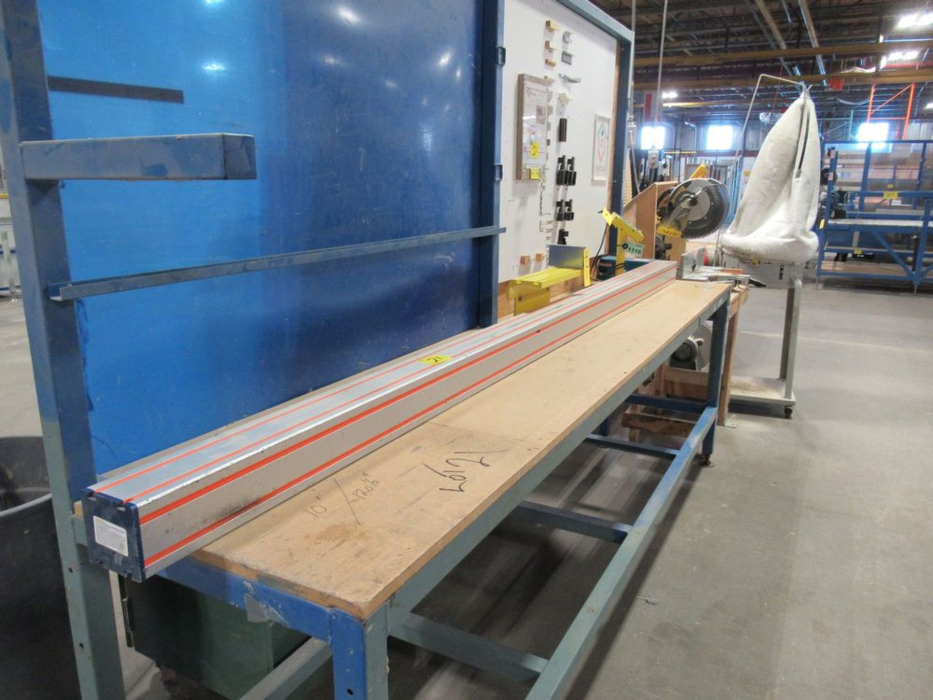 TIGER STOP 10' MATERIAL MEASURING SYSTEM W/ 24" X 10' TABLE - Image 2 of 4