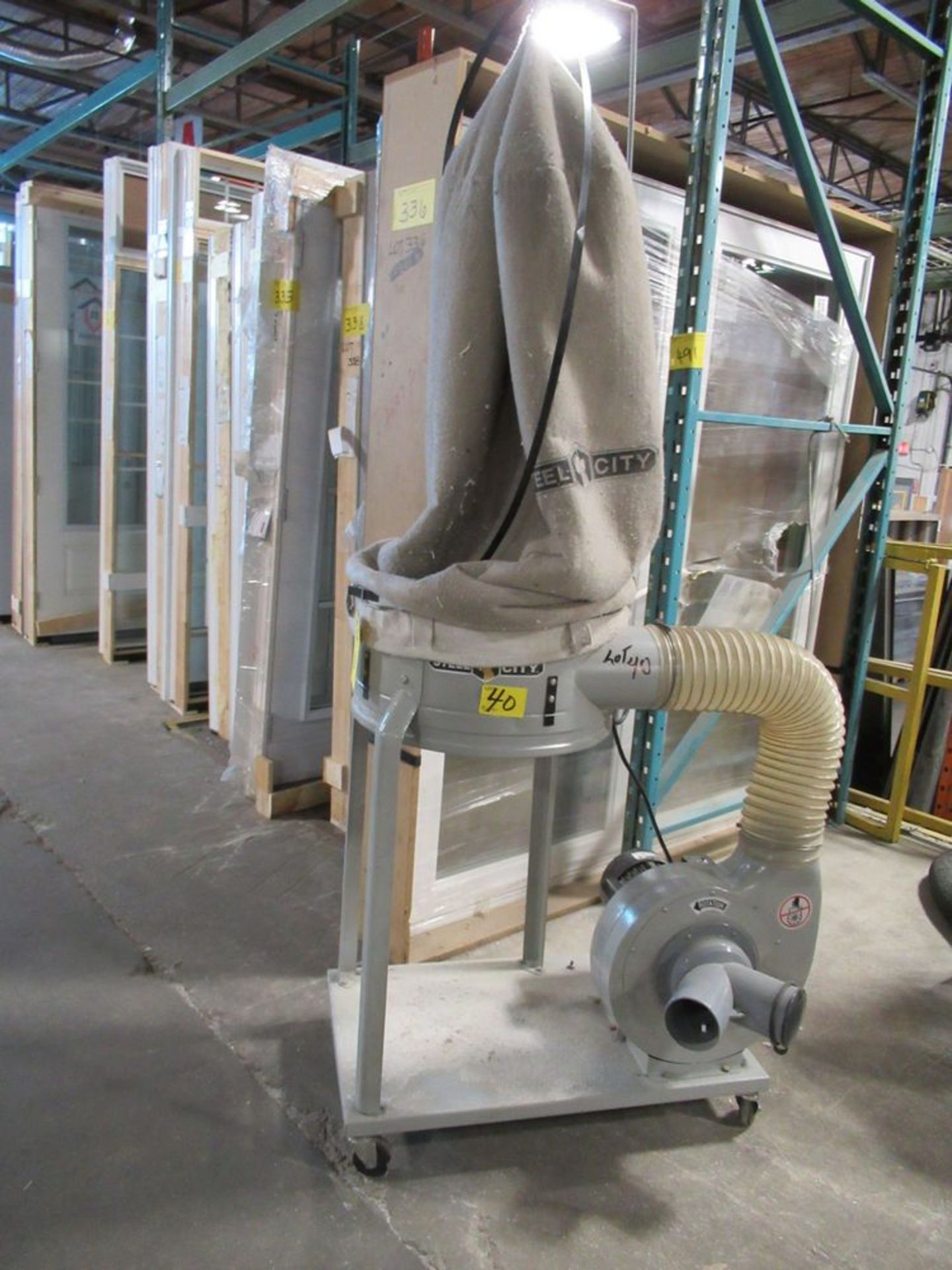 STEEL CITY 65200 1200 CFM 1.5HP PORTABLE DUST COLLECTOR - Image 2 of 3