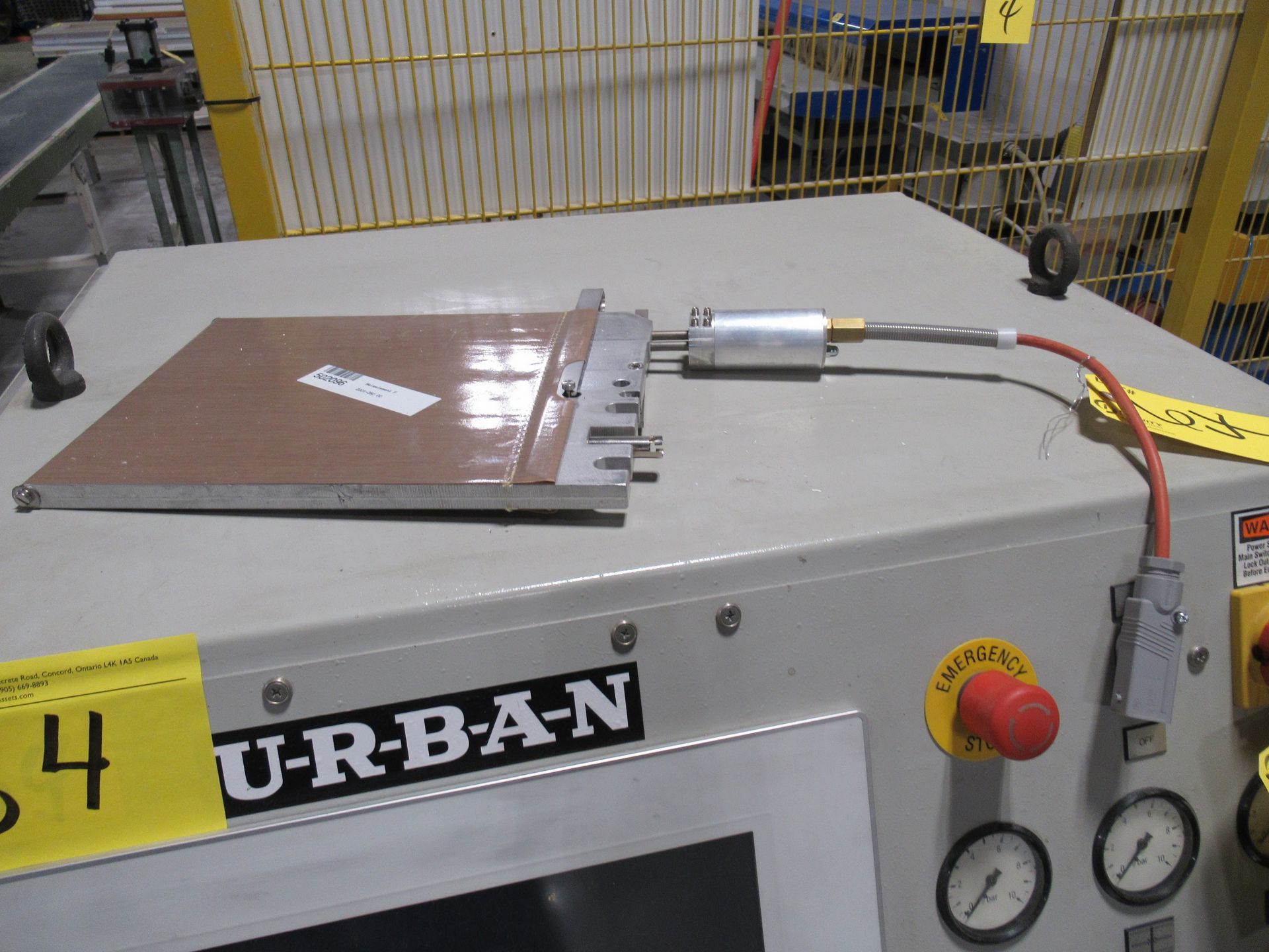 2011 URBAN AKS 1900 37/22 4-POINT CORNER WELDER, 146" X 87" MAX DIMENSIONS, 50MM-200MM PROFILE - Image 13 of 13