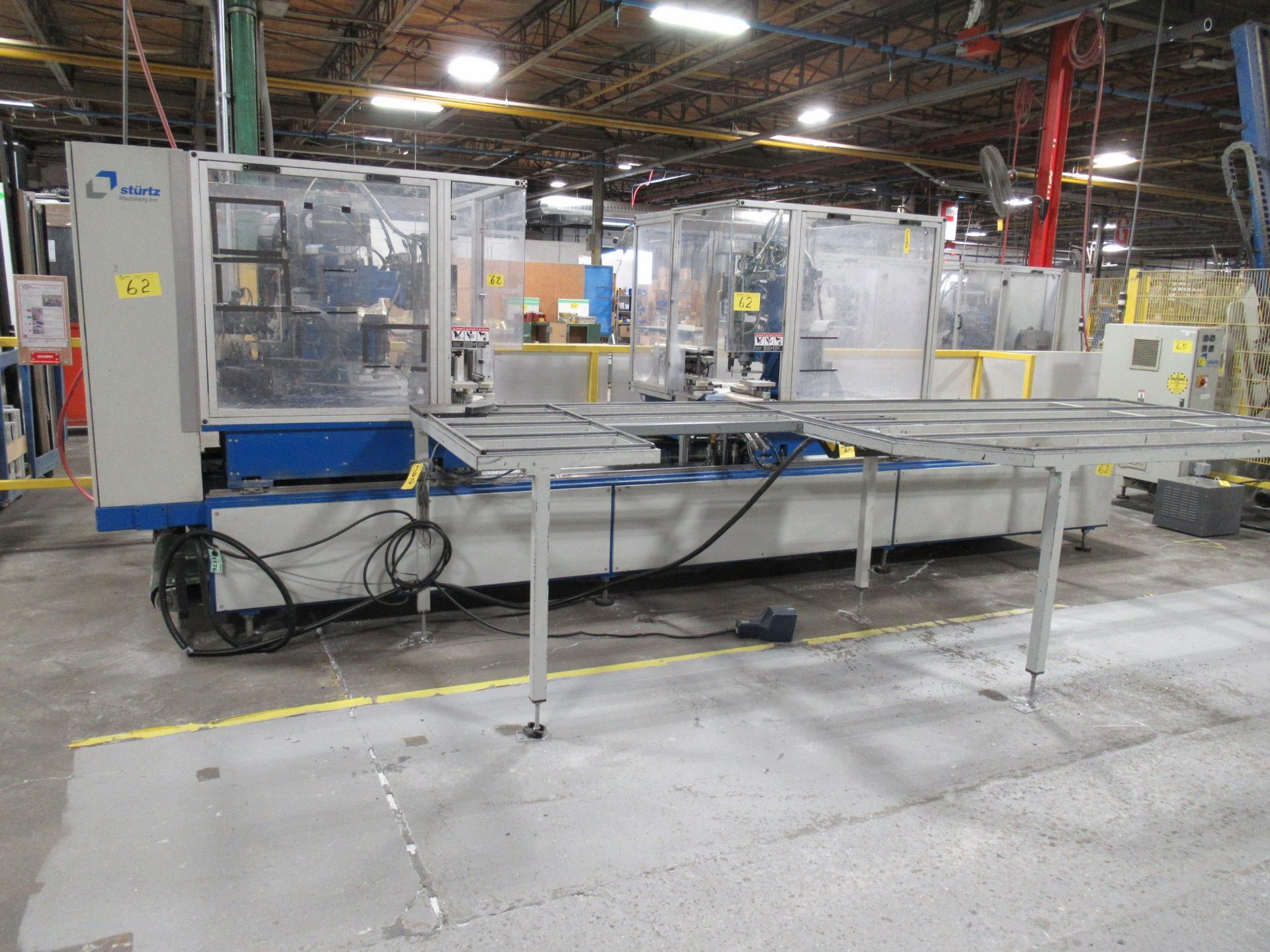 2007 STURTZ CNC-2K-30-F 2-HEAD CORNER CLEANER, 16-1/2" MIN, 120"W MAX, 1"-6" PROFILE HEIGHT, SELF- - Image 7 of 9