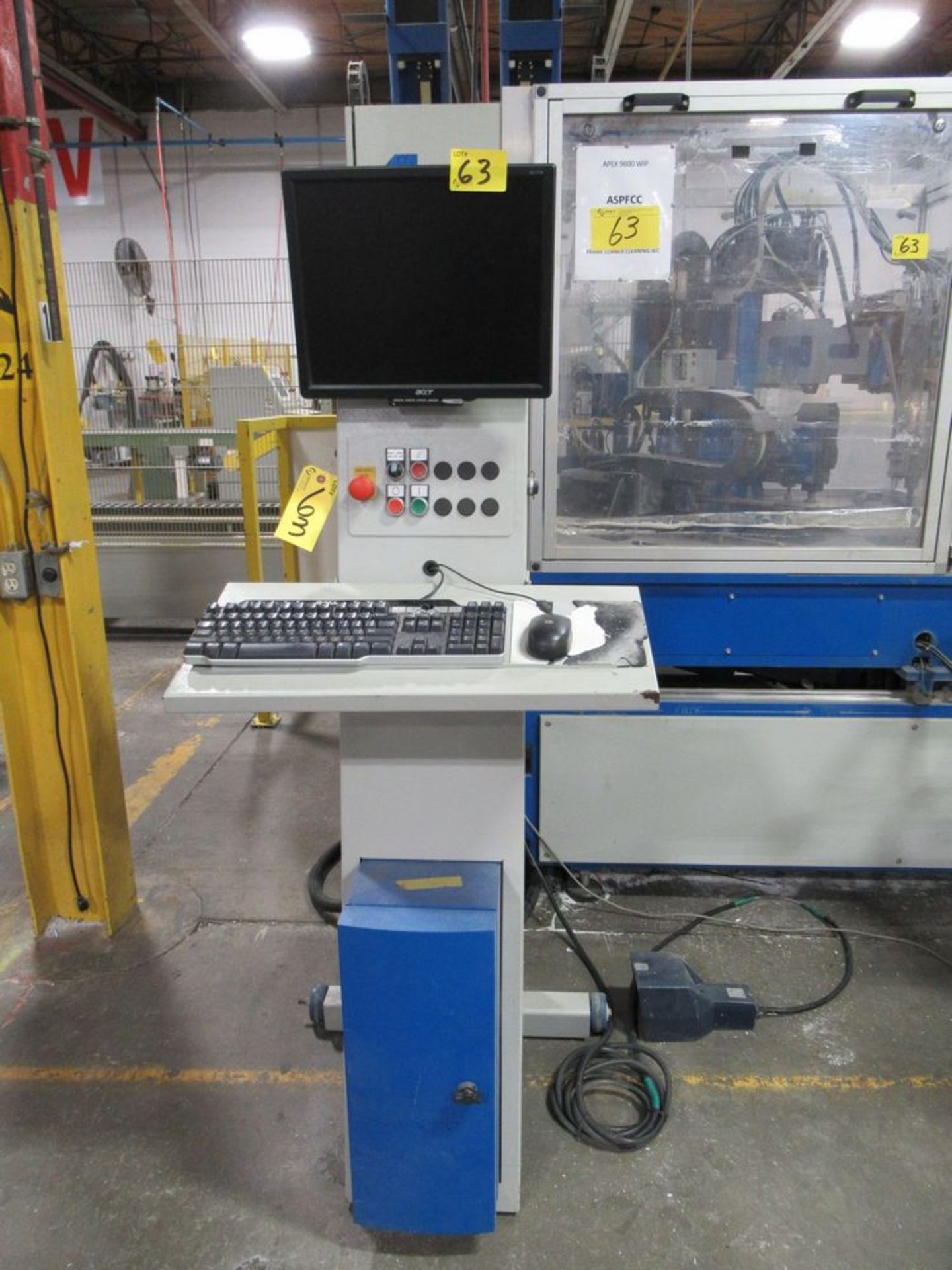 2006 STURTZ CNC-2K-30-F 2-HEAD CORNER CLEANER, 16-1/2" MIN, 120"W MAX, 1"-6" PROFILE HEIGHT, SELF- - Image 6 of 8