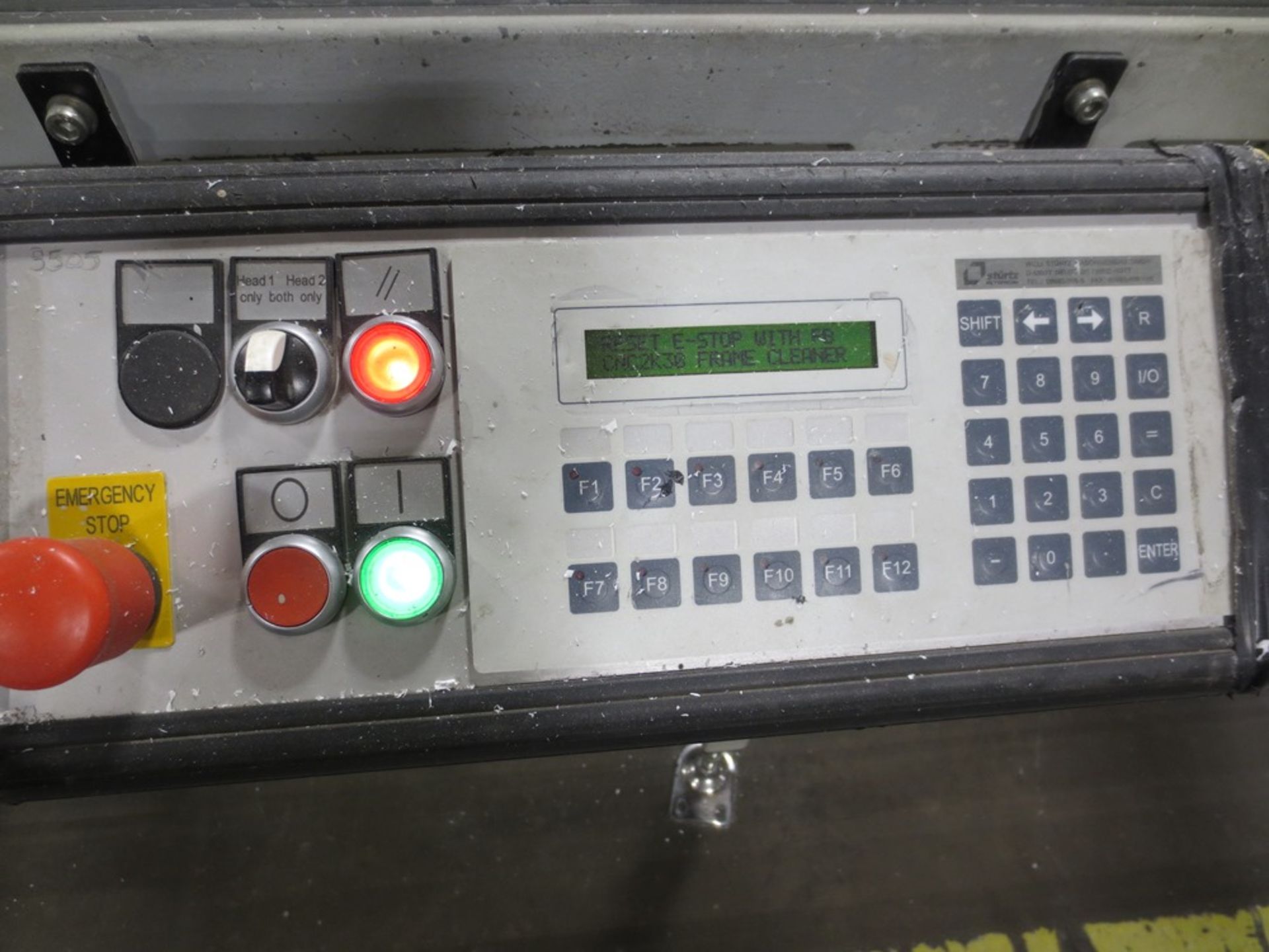 2007 STURTZ CNC-2K-30-F 2-HEAD CORNER CLEANER, 16-1/2" MIN, 120"W MAX, 1"-6" PROFILE HEIGHT, SELF- - Image 2 of 9