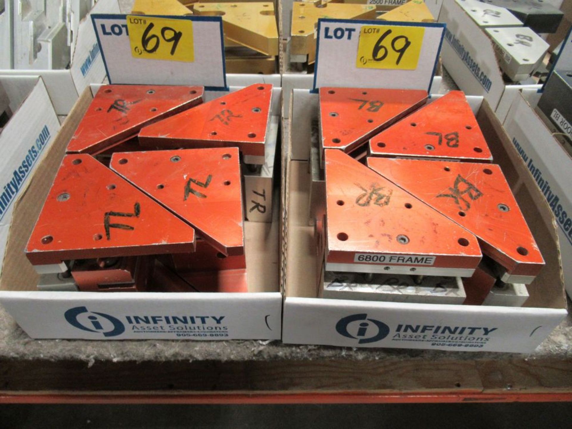 LOT ASST. STURZT 6800 FRAME WELDER FIXTURES (2 BOXES) - Image 2 of 2