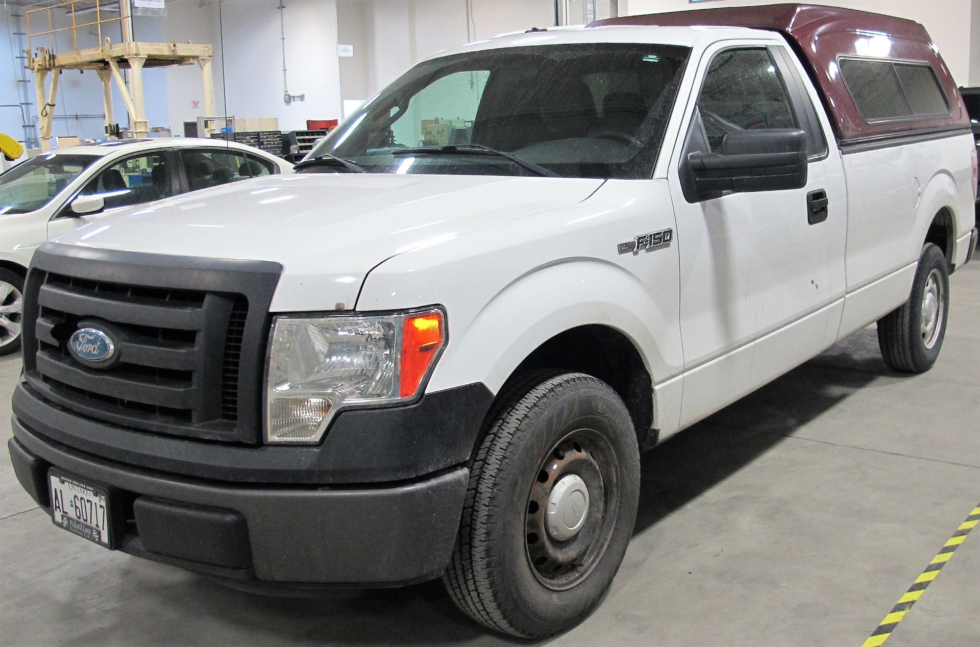 2013 FORD F-150 PICK-UP, SINGLE CAB, 104,500 KM, BOX CANOPY, FLES FUEL, VIN# 1FTMFKM6DKD32622 - Image 2 of 8