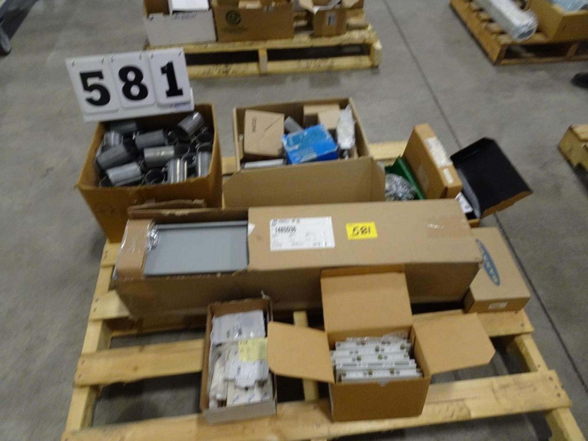 ASSORTED PRODUCT, ELECTRICAL, FITTINGS, SWITCHES, ETC.