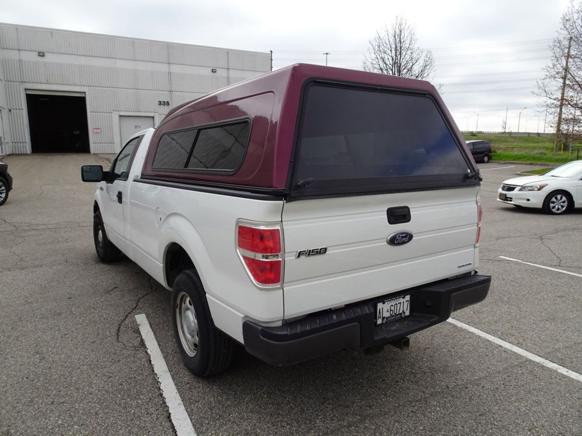 2013 FORD F-150 PICK-UP, SINGLE CAB, 104,500 KM, BOX CANOPY, FLES FUEL, VIN# 1FTMFKM6DKD32622 - Image 6 of 8