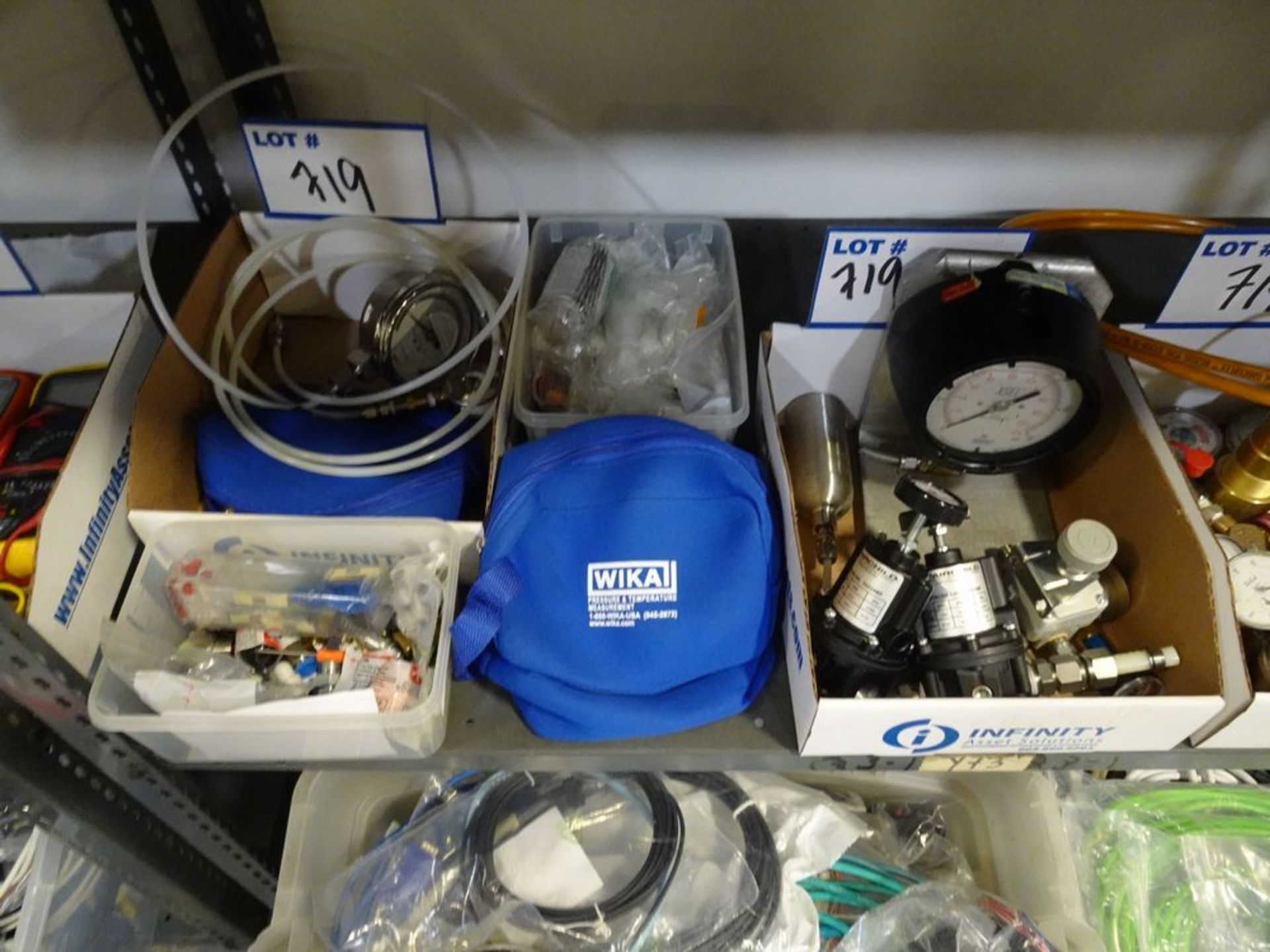 ASSORTED PRODUCT, ELECTRICAL, CABLES, GAUGES, RELAYS, SWITCHES, ETC. - Image 4 of 6