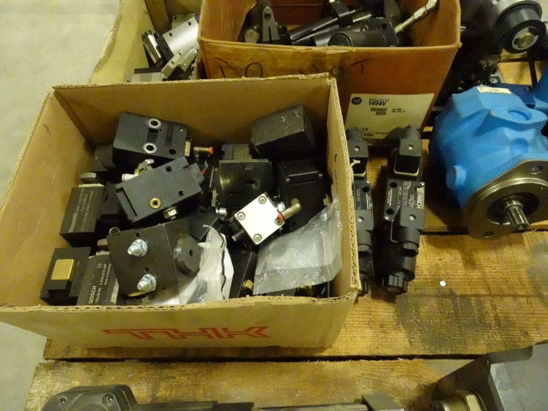 ASSORTED PRODUCT, CYLINDERS, VALVES, DRIVES, ETC. - Image 3 of 6