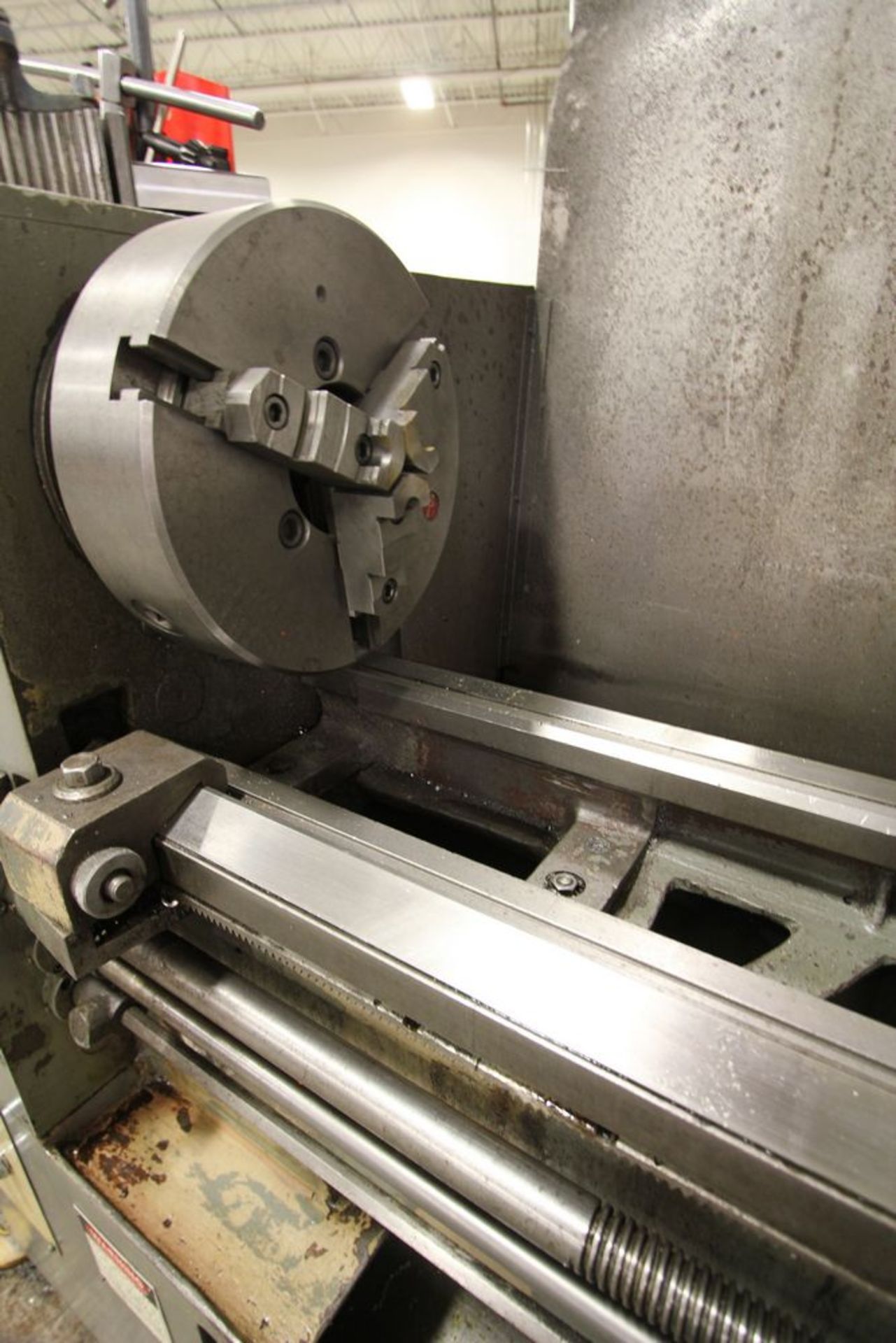 SIRCO PA 19-4, ENGINE LATHE, 19" X 80" C.C., 4" SPINDLE BORE, STEADY, FALLOWER, CHUCKS, ACU-RITE, - Image 9 of 13