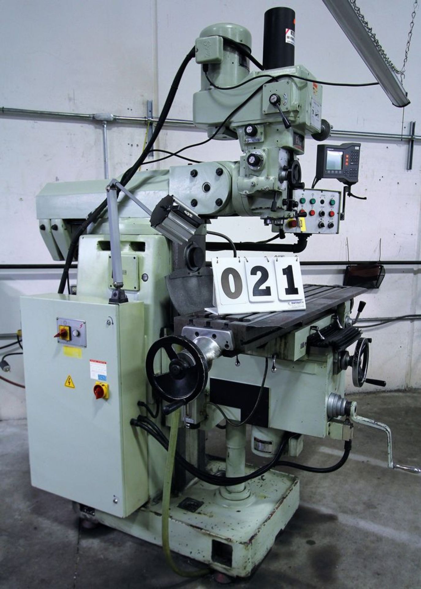 2008 FIRST LC-20VHS VERTICAL/HORIZONTAL MILLING MACHINE, ALIGN AIR POWER DRAWBAR, HEIDENHAIN - Image 2 of 6