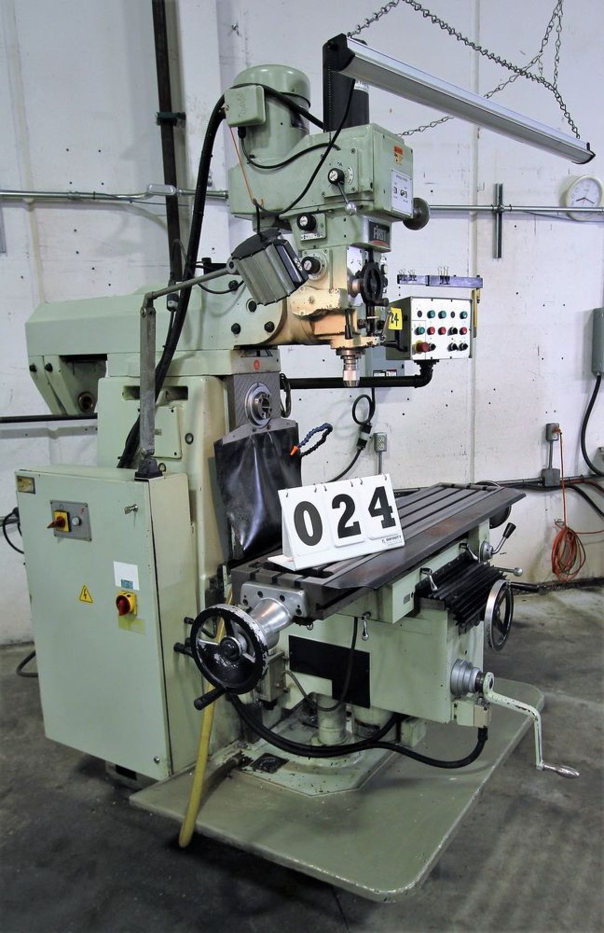 2008 FIRST LC-20VHS VERTICAL/HORIZONTAL MILLING MACHINE, ALIGN AIR POWER DRAWBAR, HEIDENHAIN - Image 2 of 7