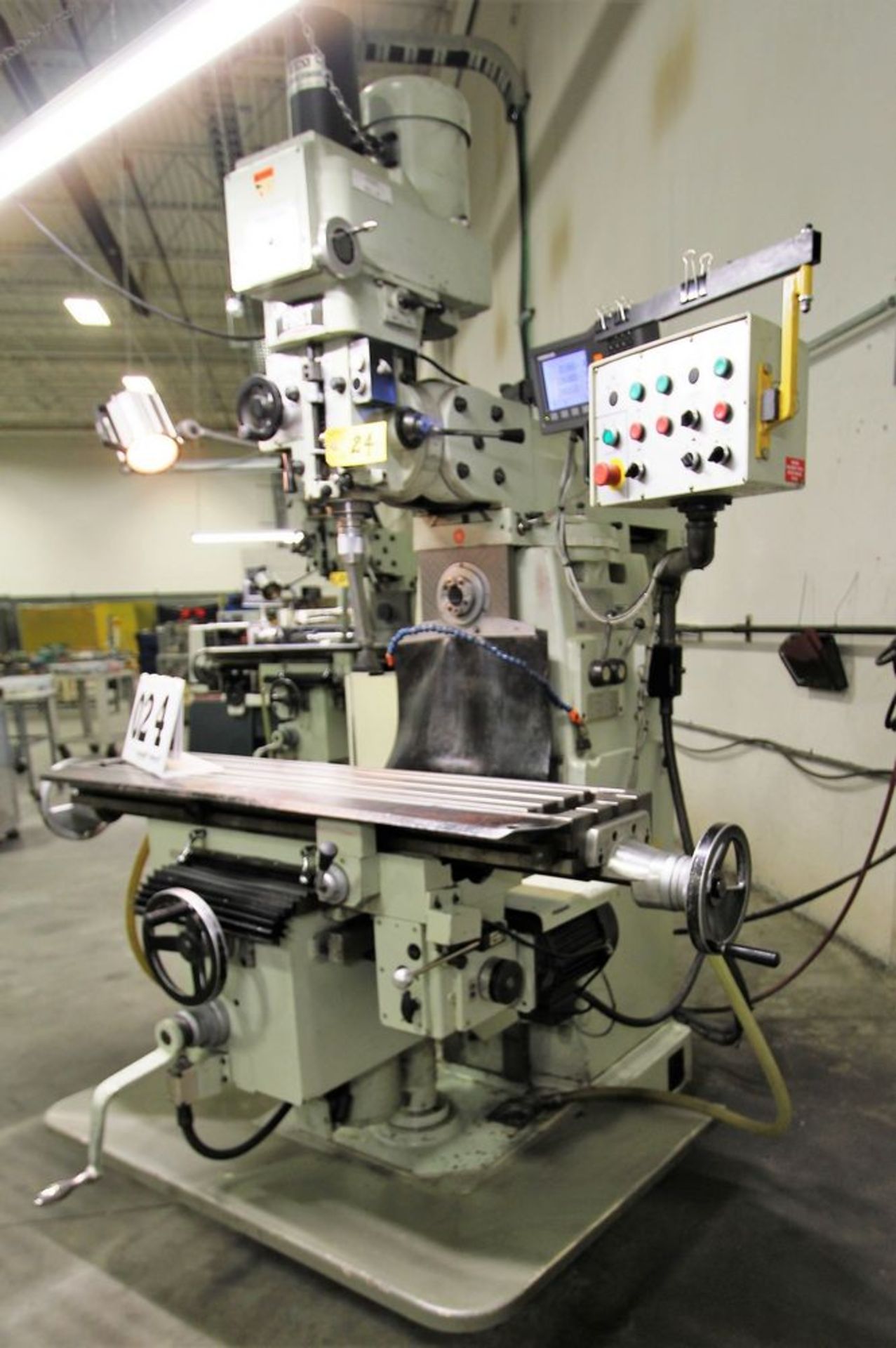 2008 FIRST LC-20VHS VERTICAL/HORIZONTAL MILLING MACHINE, ALIGN AIR POWER DRAWBAR, HEIDENHAIN - Image 3 of 7