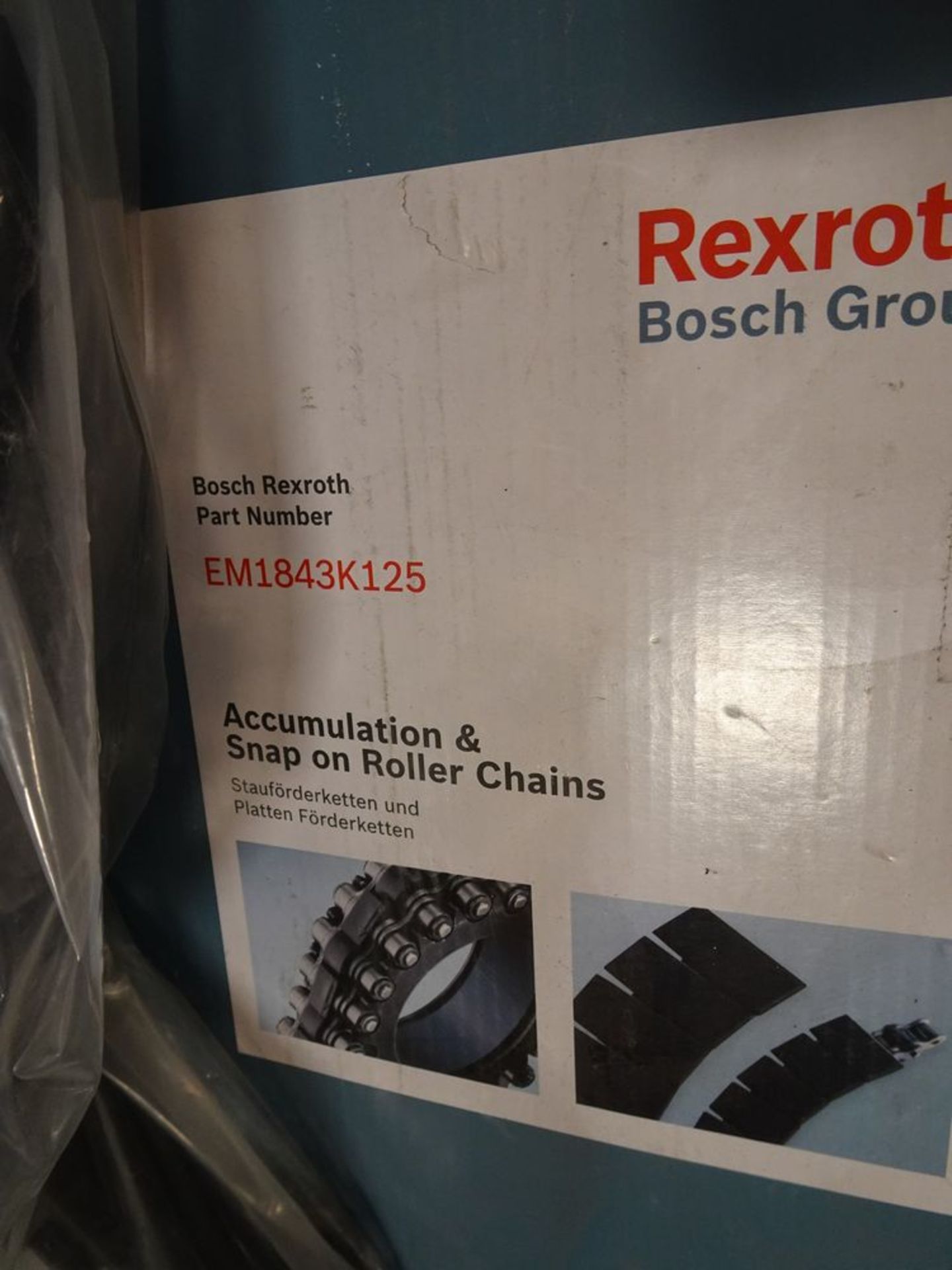 REXROTH ACCUMULATION AND SNAP ON ROLLER CHAINS - Image 3 of 5