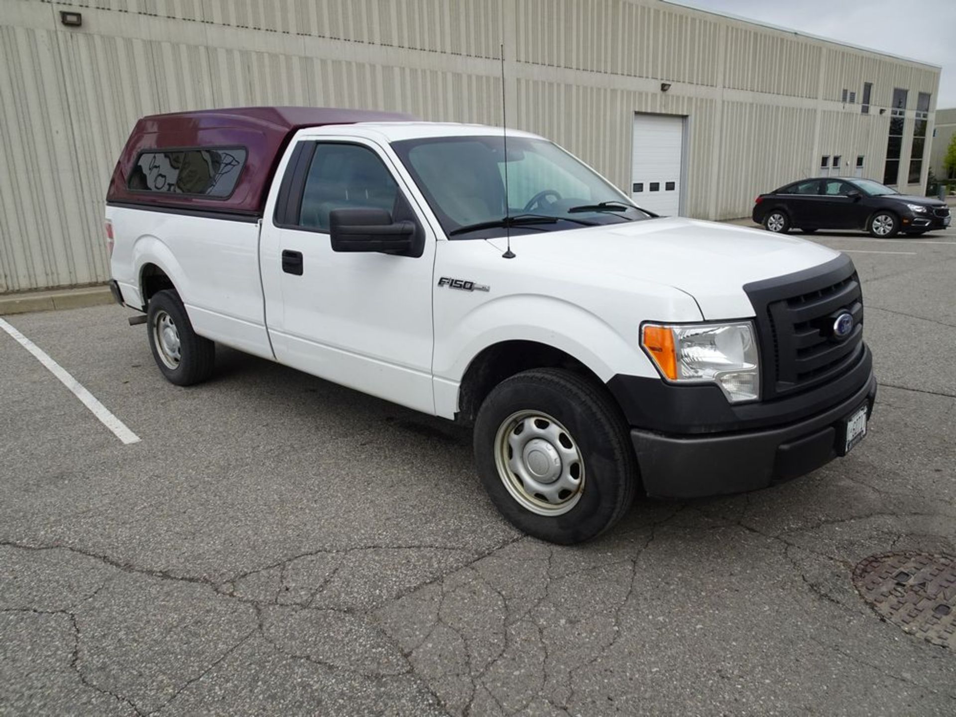 2013 FORD F-150 PICK-UP, SINGLE CAB, 104,500 KM, BOX CANOPY, FLES FUEL, VIN# 1FTMFKM6DKD32622 - Image 8 of 8