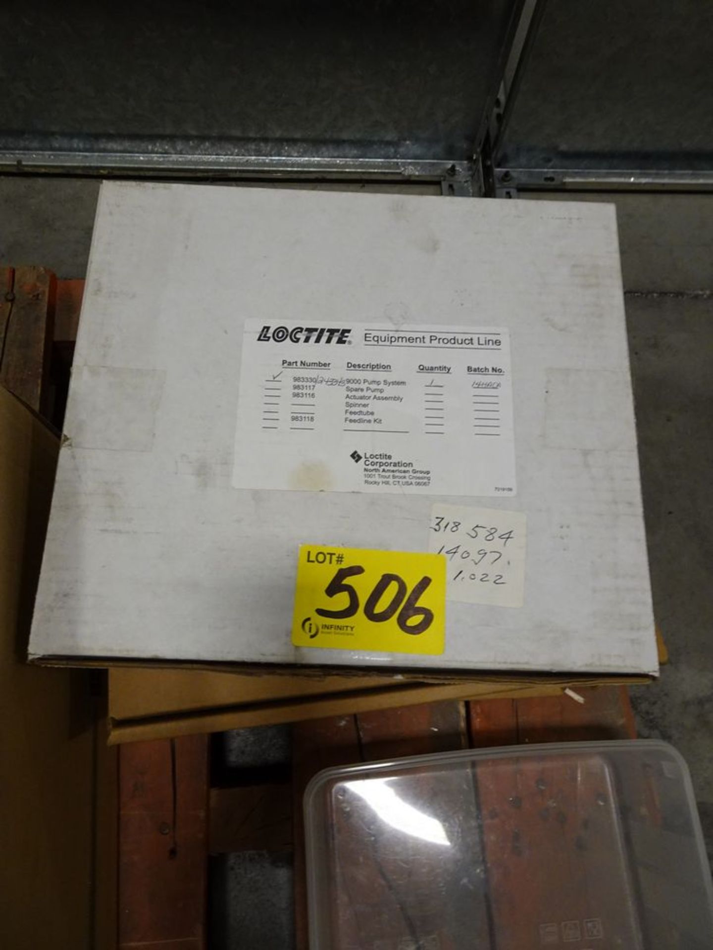 PALLET OF ASSORTED ALLEN-BRADLEY PRODUCT, LOCTITE COMPONENTS, ETC. - Image 3 of 3