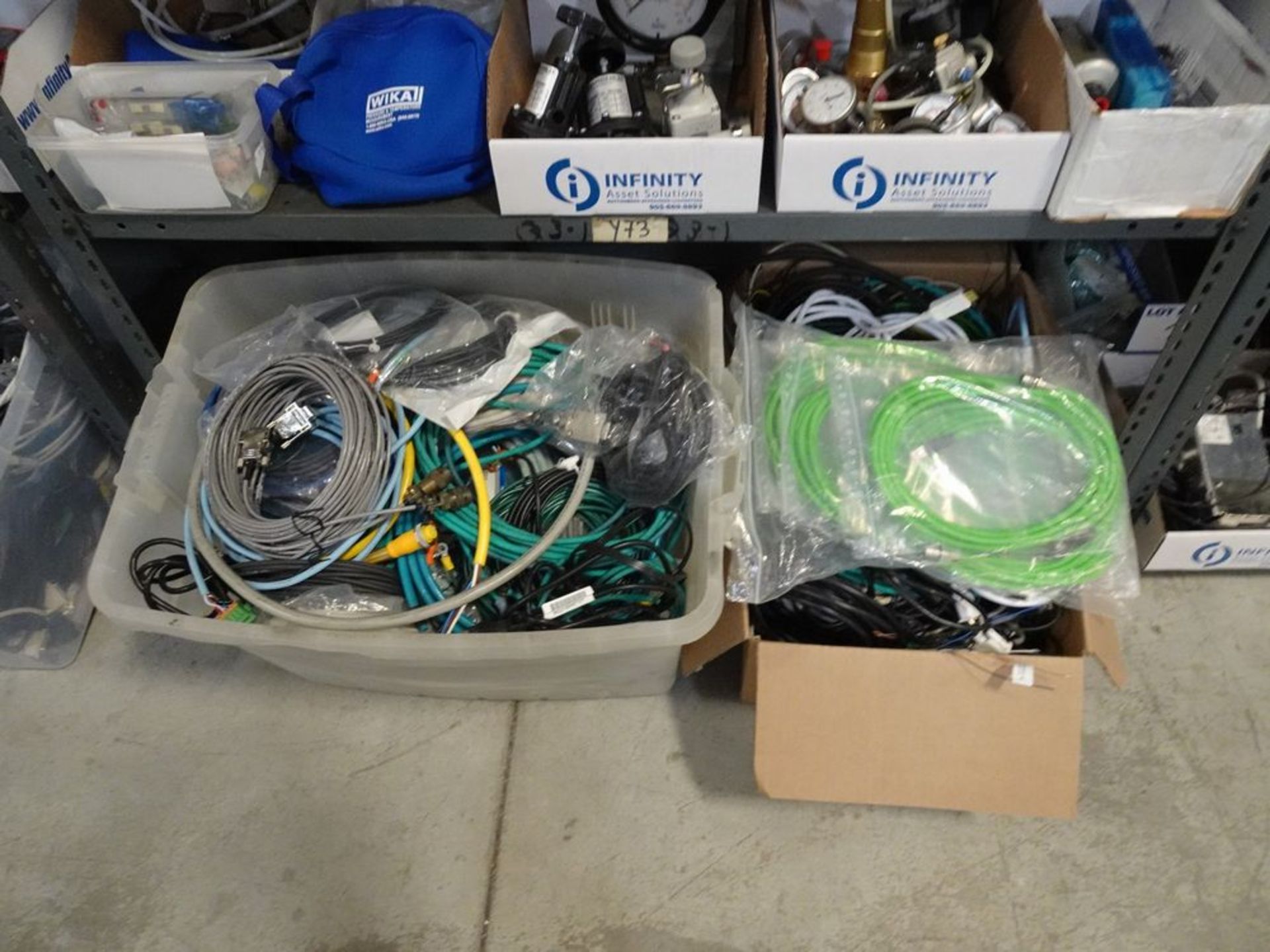 ASSORTED PRODUCT, ELECTRICAL, CABLES, GAUGES, RELAYS, SWITCHES, ETC. - Image 6 of 6