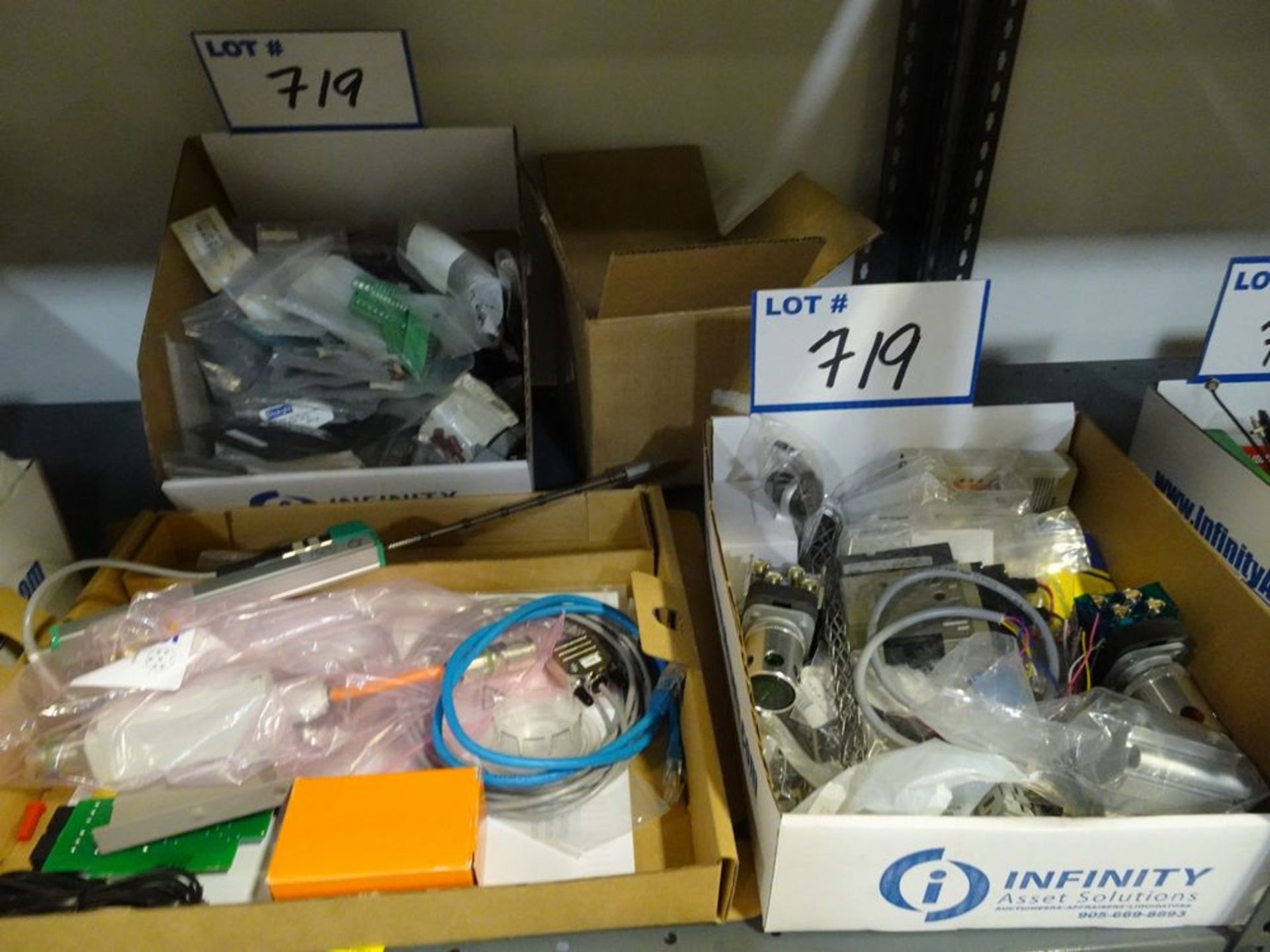 ASSORTED PRODUCT, ELECTRICAL, CABLES, GAUGES, RELAYS, SWITCHES, ETC. - Image 2 of 6