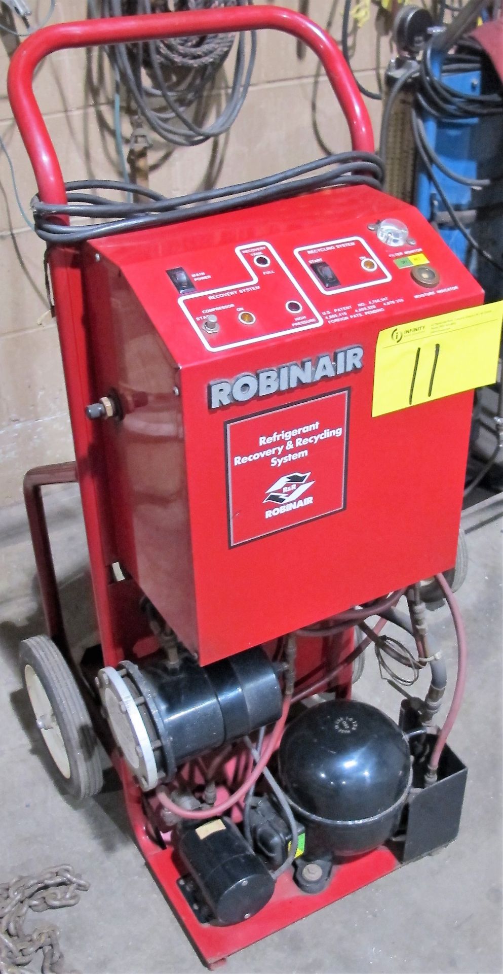 ROBINAIR REFRIGERANT RECOVERY & RECYCLING SYSTEM, MODEL 17300