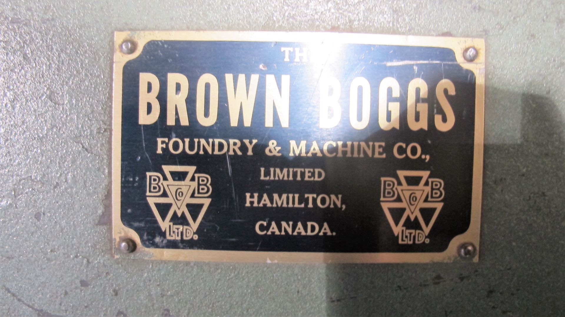 BROWN BOGGS MANUAL BOX AND PAN BRAKE, 8' CAP. - Image 4 of 5